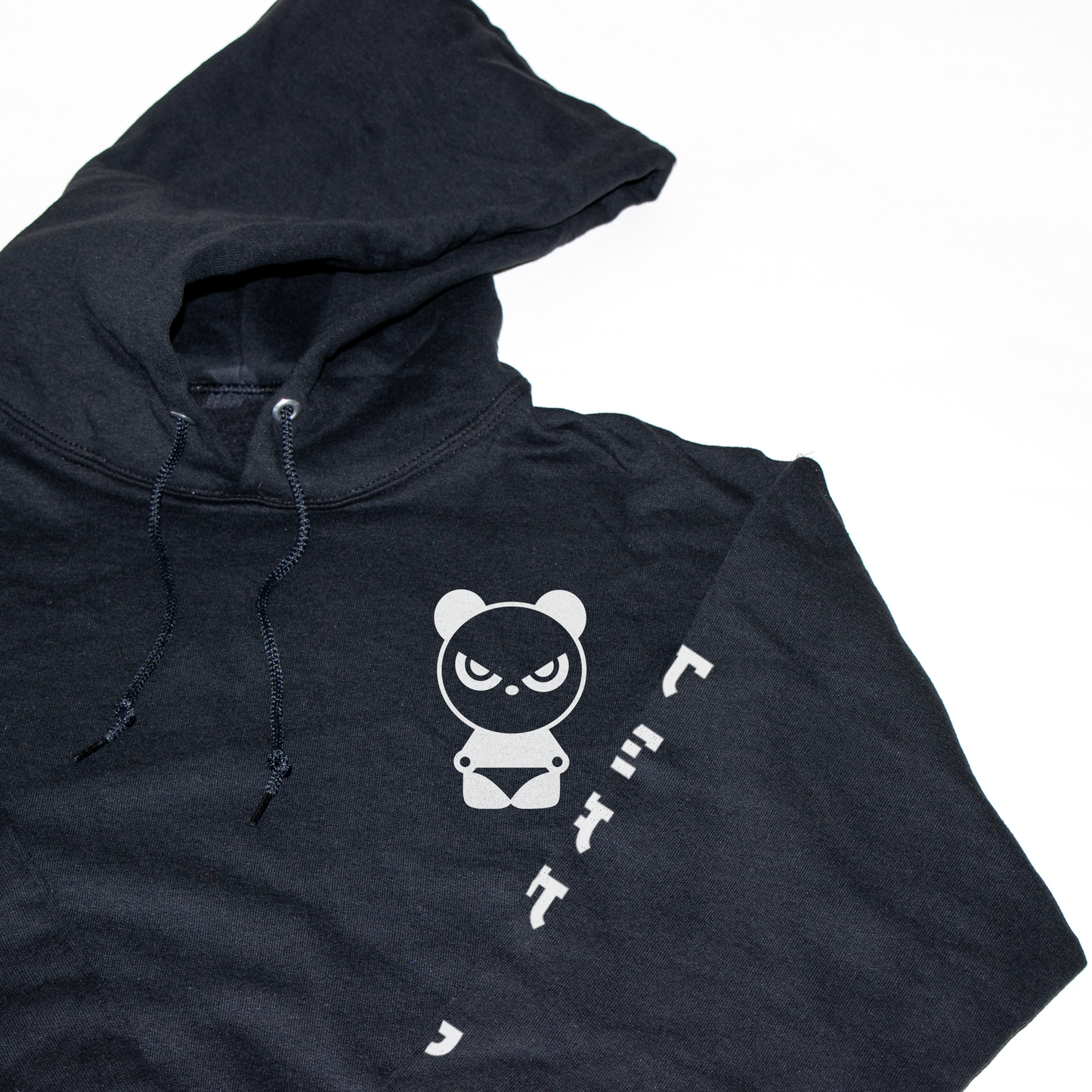 Angry Panda Hoodie (Black)