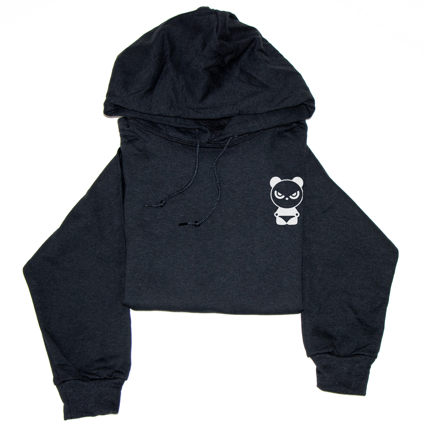 Angry Panda Hoodie (Black)