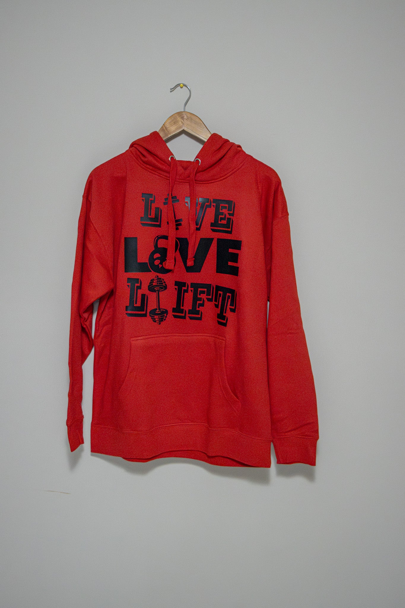 Live Love Lift Pull Over Hoodie