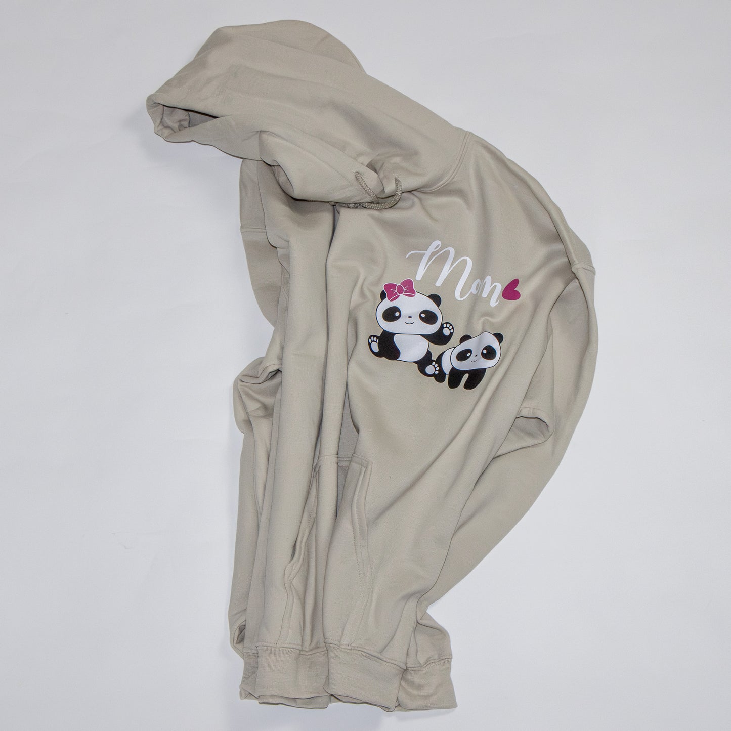 Mom and Daughter Panda Hoodie
