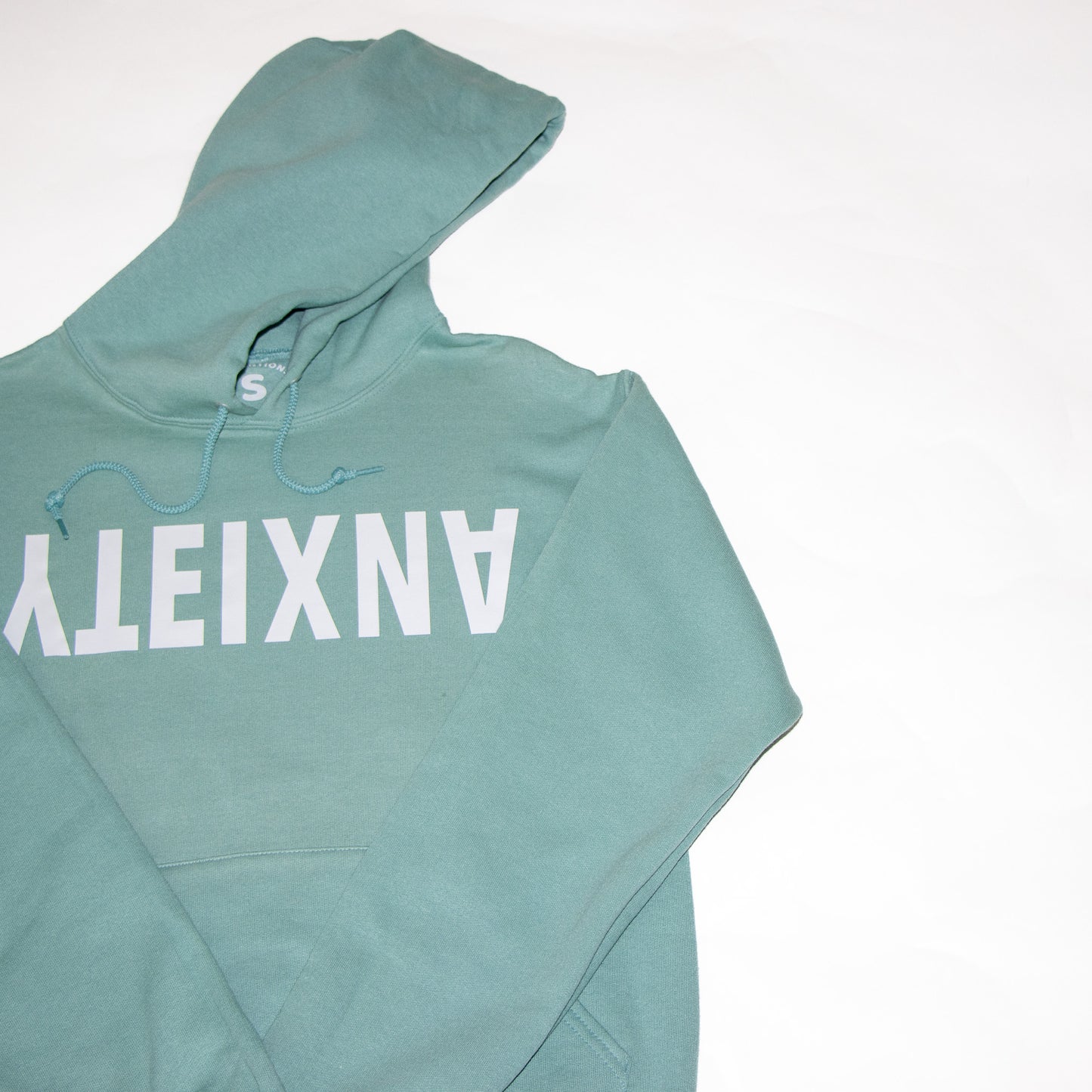 Anxiety upside down Hoodie