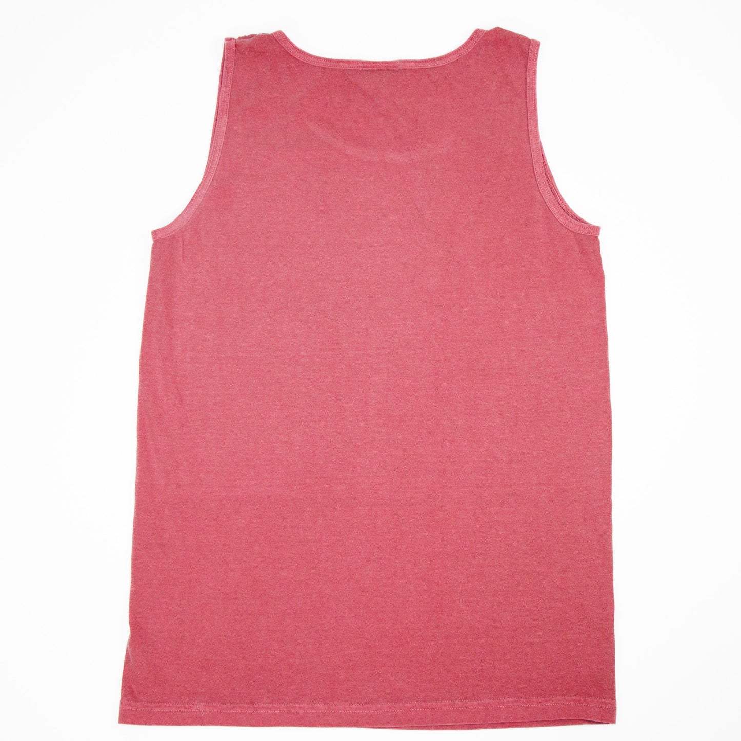 Jersey Color washed Tank Top (Brick Color)