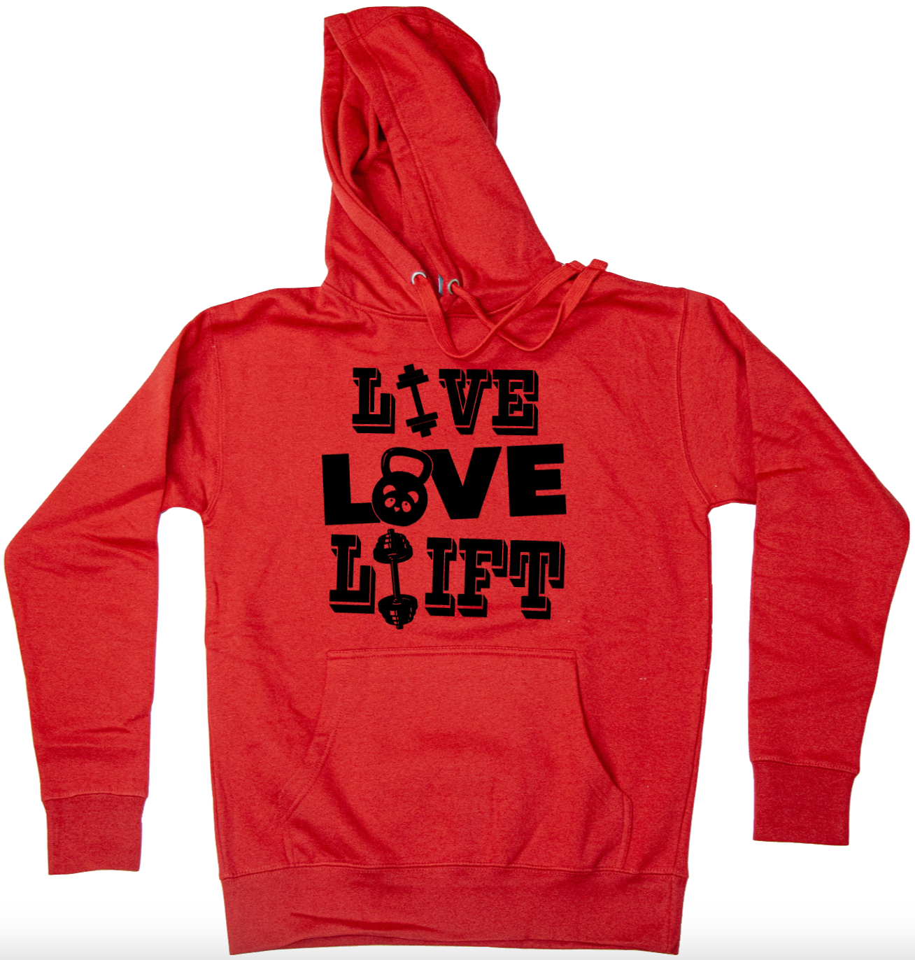 Live Love Lift Pull Over Hoodie