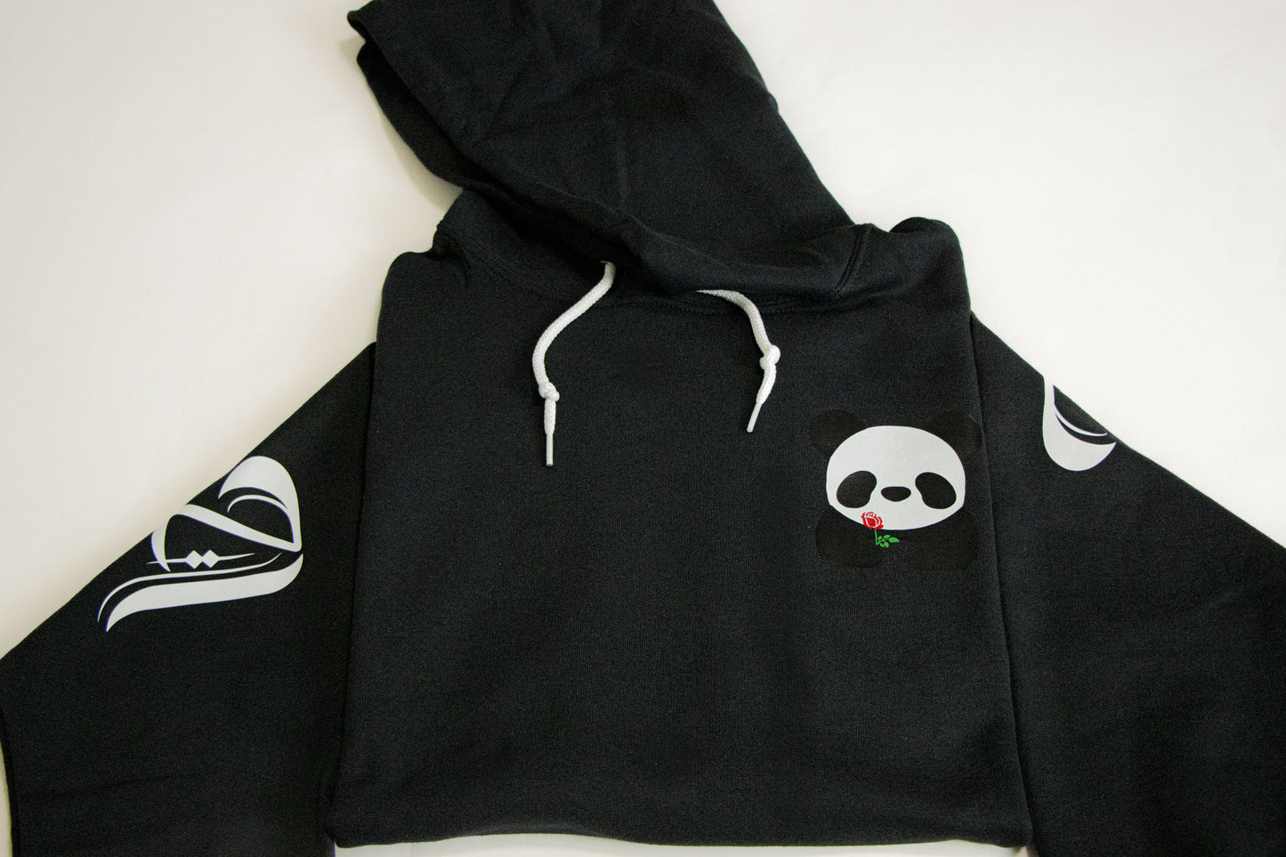 Cozy Panda Rose Hoodie