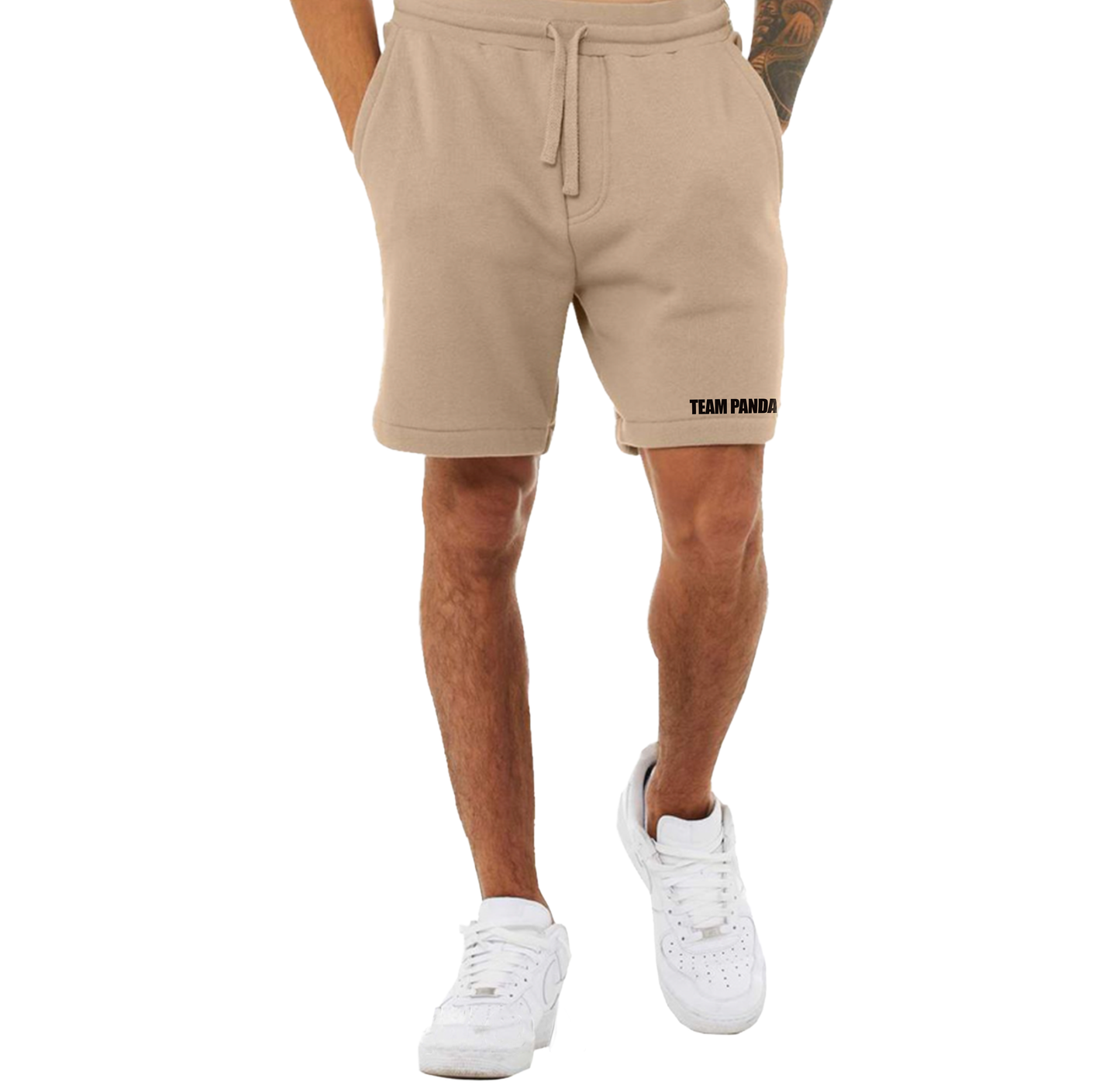 Team Panda Ultra Soft Shorts (Tan)