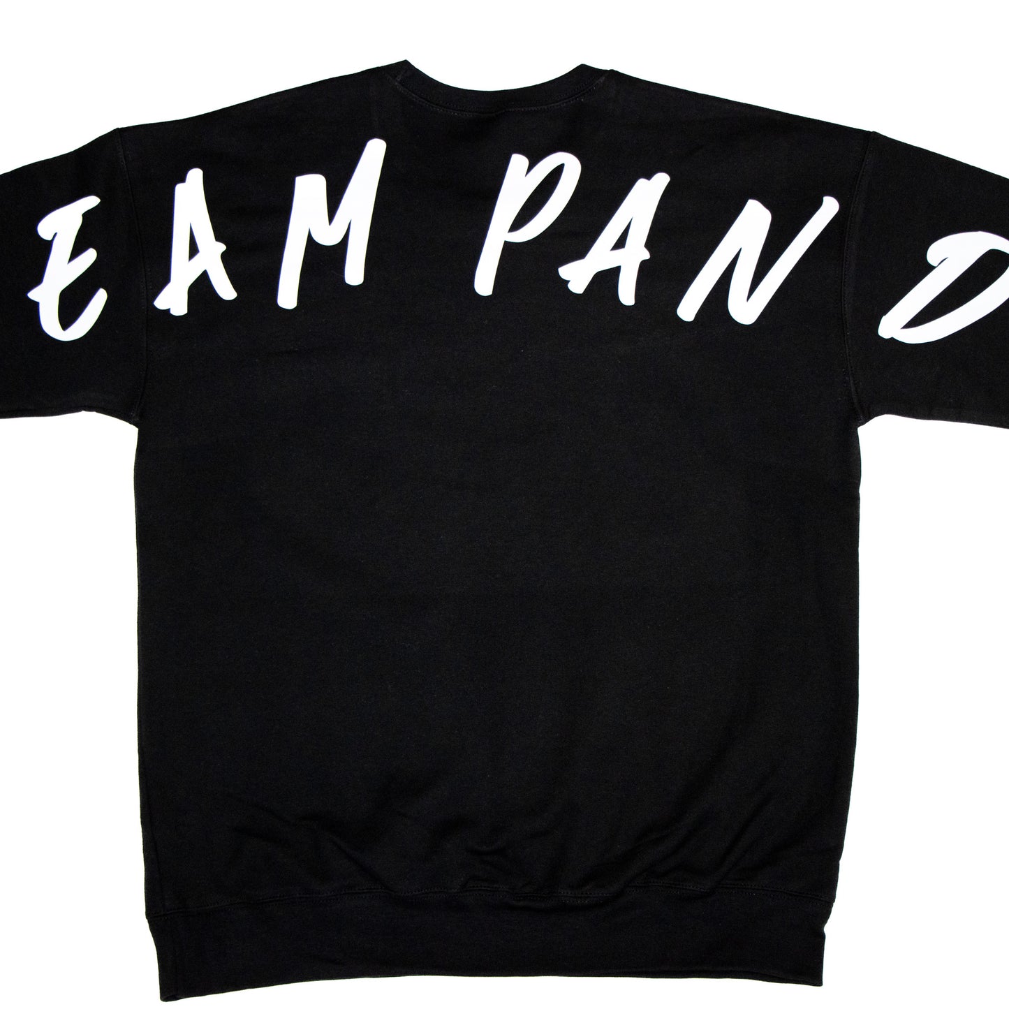 Crewneck Black Team Panda Street Sweater