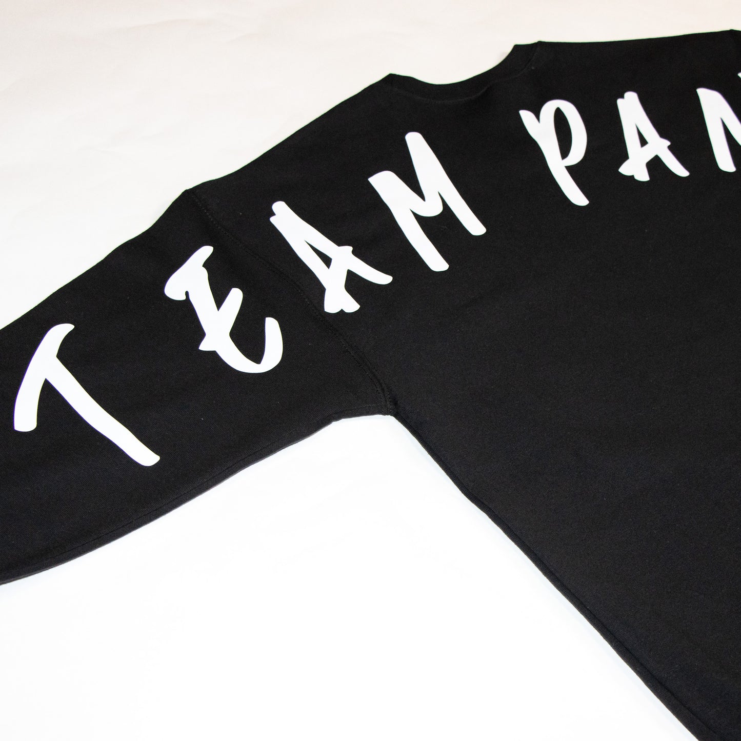 Crewneck Black Team Panda Street Sweater