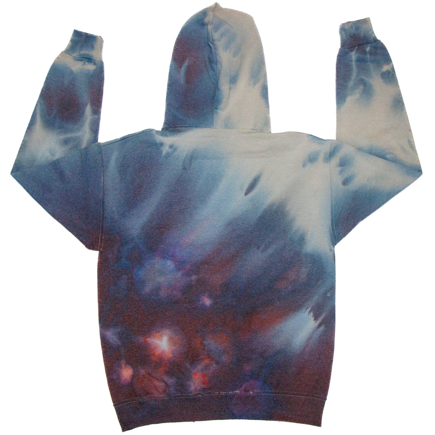 One-of-a-kind Team Panda distressed Hoodie