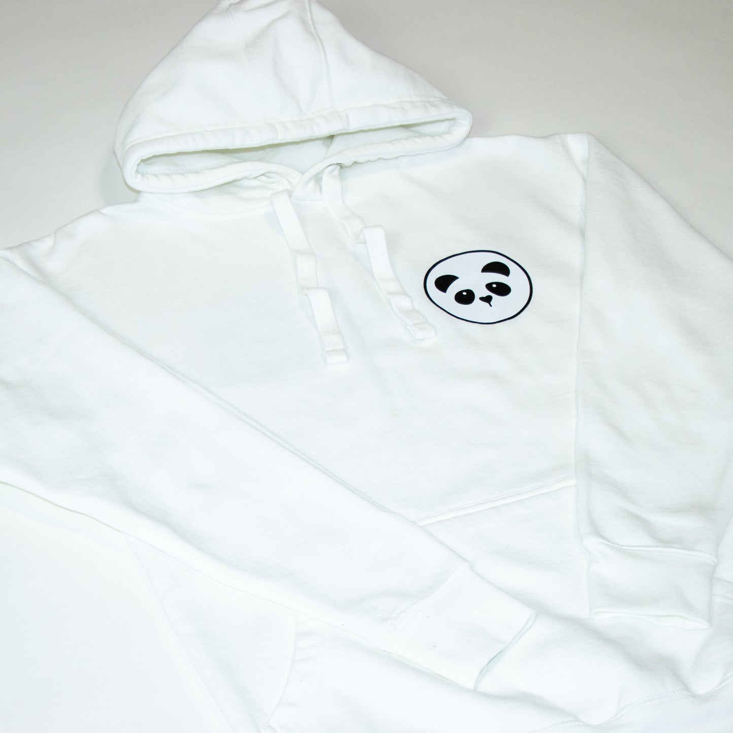 White Panda logo pullover sweater