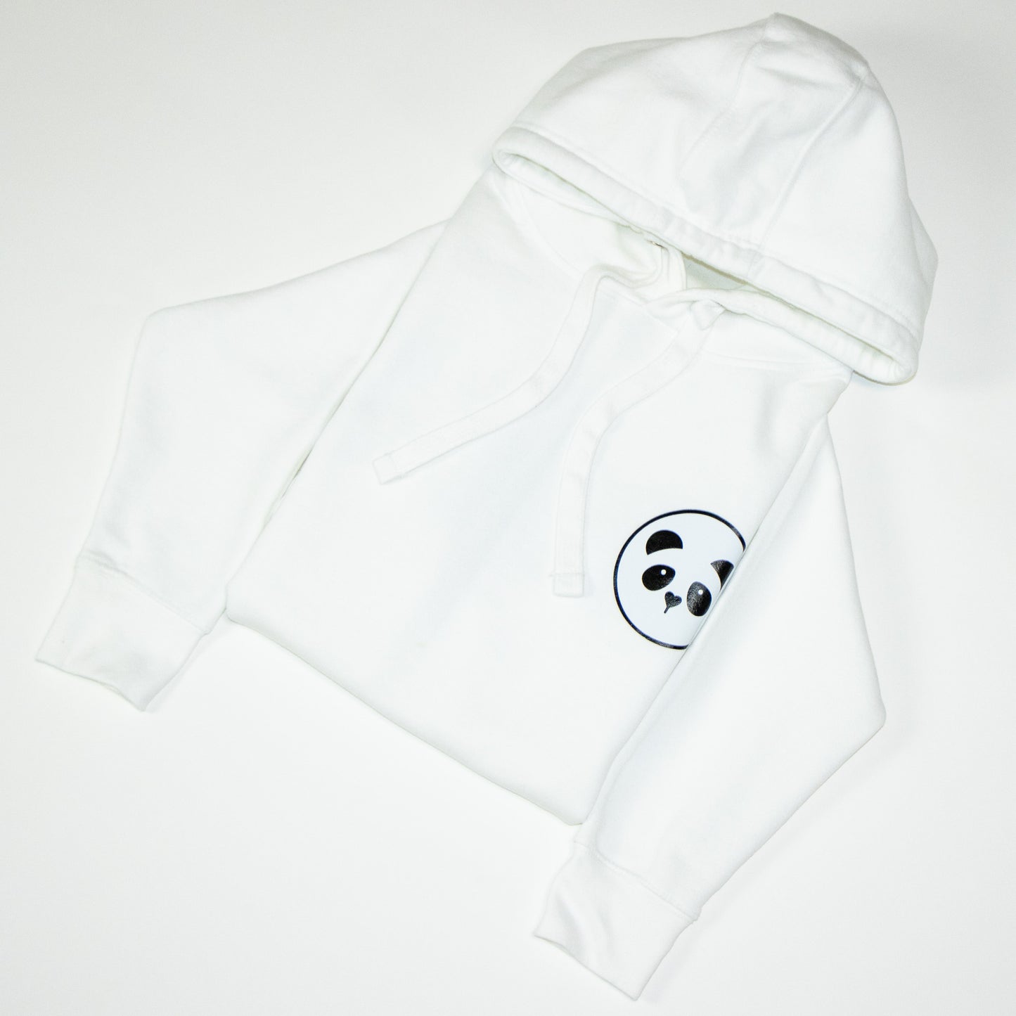 White Panda logo pullover sweater