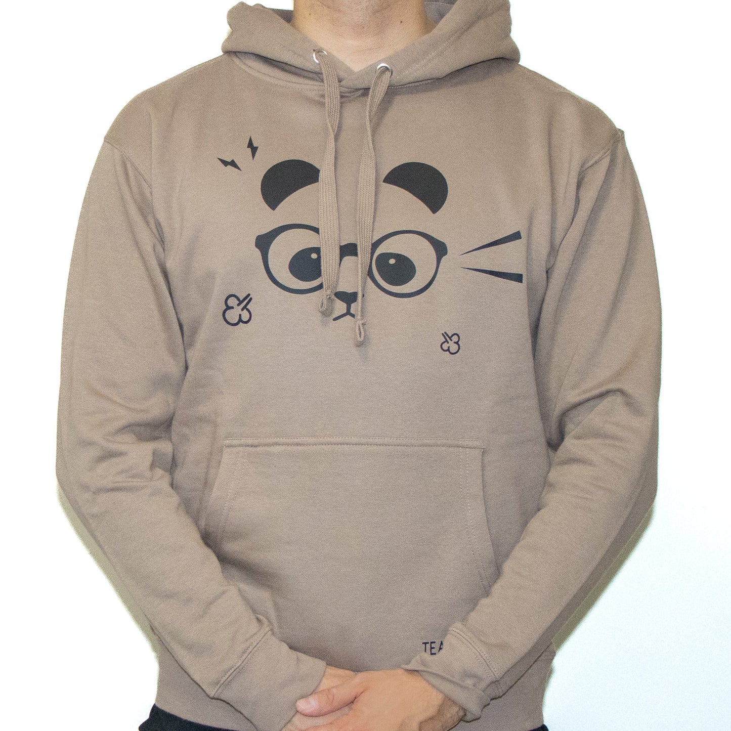 Cozy Pullover Silly Panda Hoodie