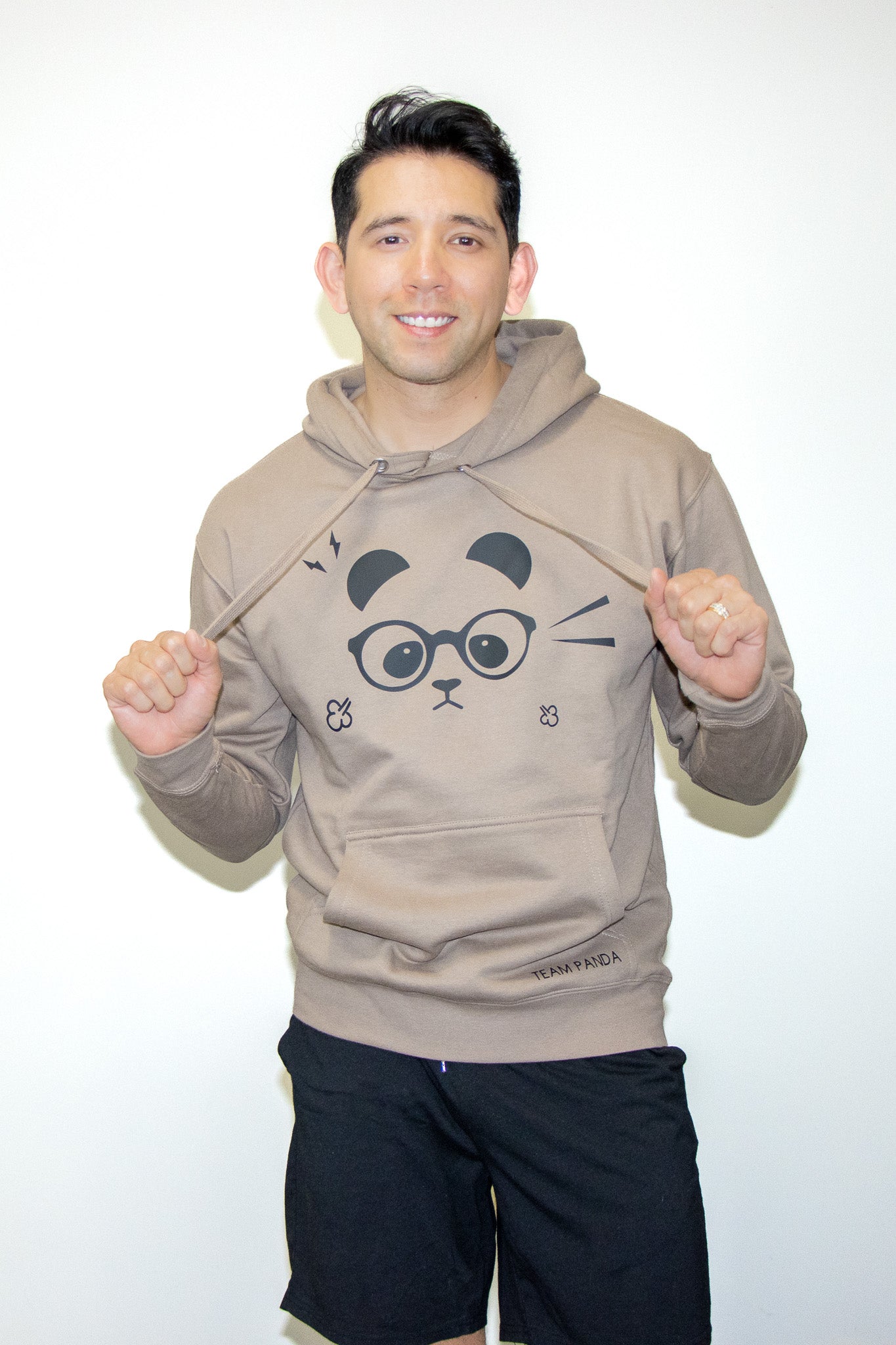 Cozy Pullover Silly Panda Hoodie