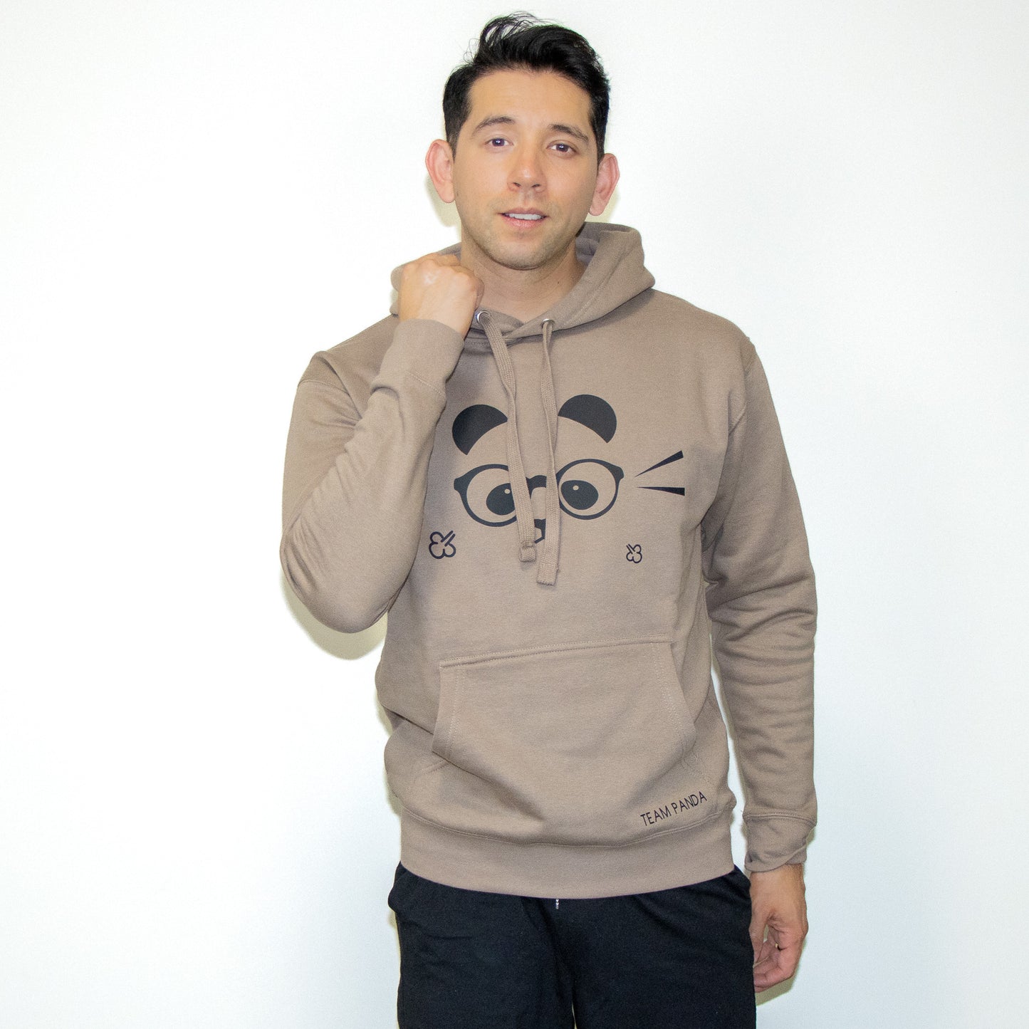 Cozy Pullover Silly Panda Hoodie