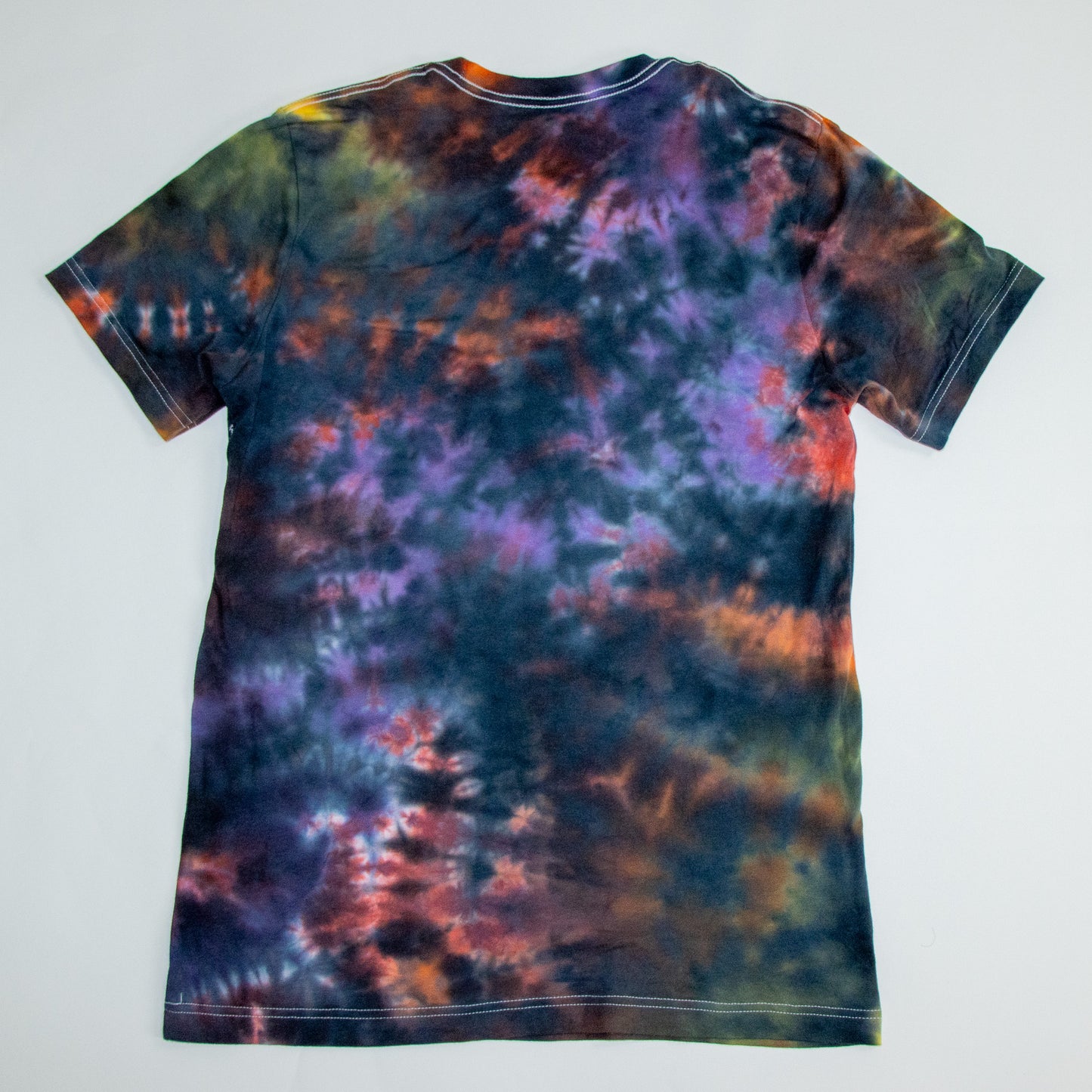 Dark Rainbow Cloud Tie Dye - Team Panda Short sleeve t-shirt