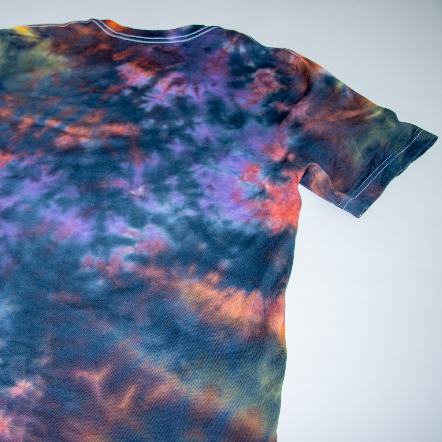 Dark Rainbow Cloud Tie Dye - Team Panda Short sleeve t-shirt