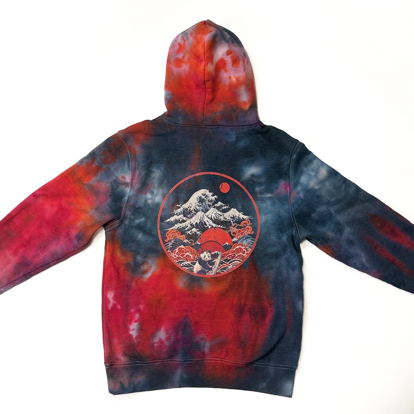 Sweet Intentions multi color tie dye hoodie (One of a Kind)
