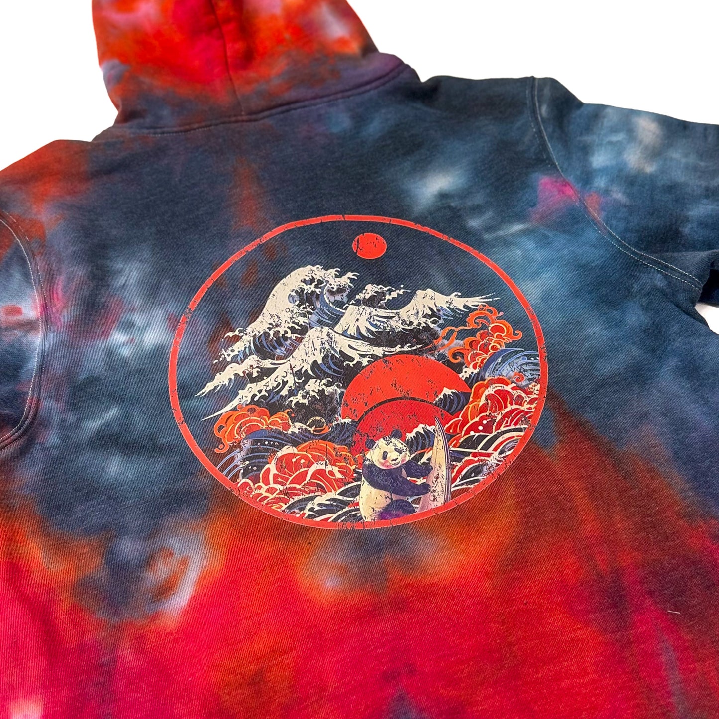 Sweet Intentions multi color tie dye hoodie (One of a Kind)