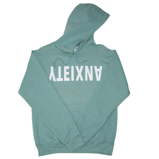 Anxiety upside down Hoodie