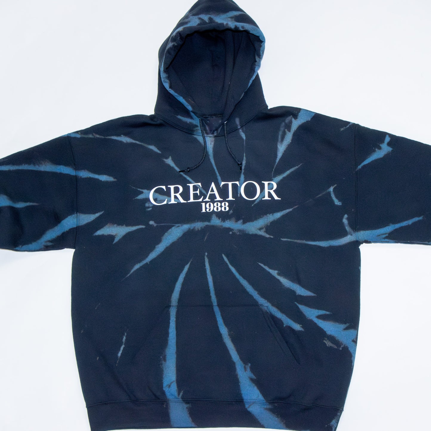 Creator Black Tie Dye Hoodie
