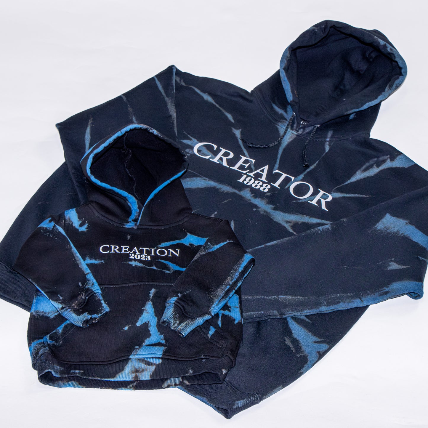 Creator Black Tie Dye Hoodie