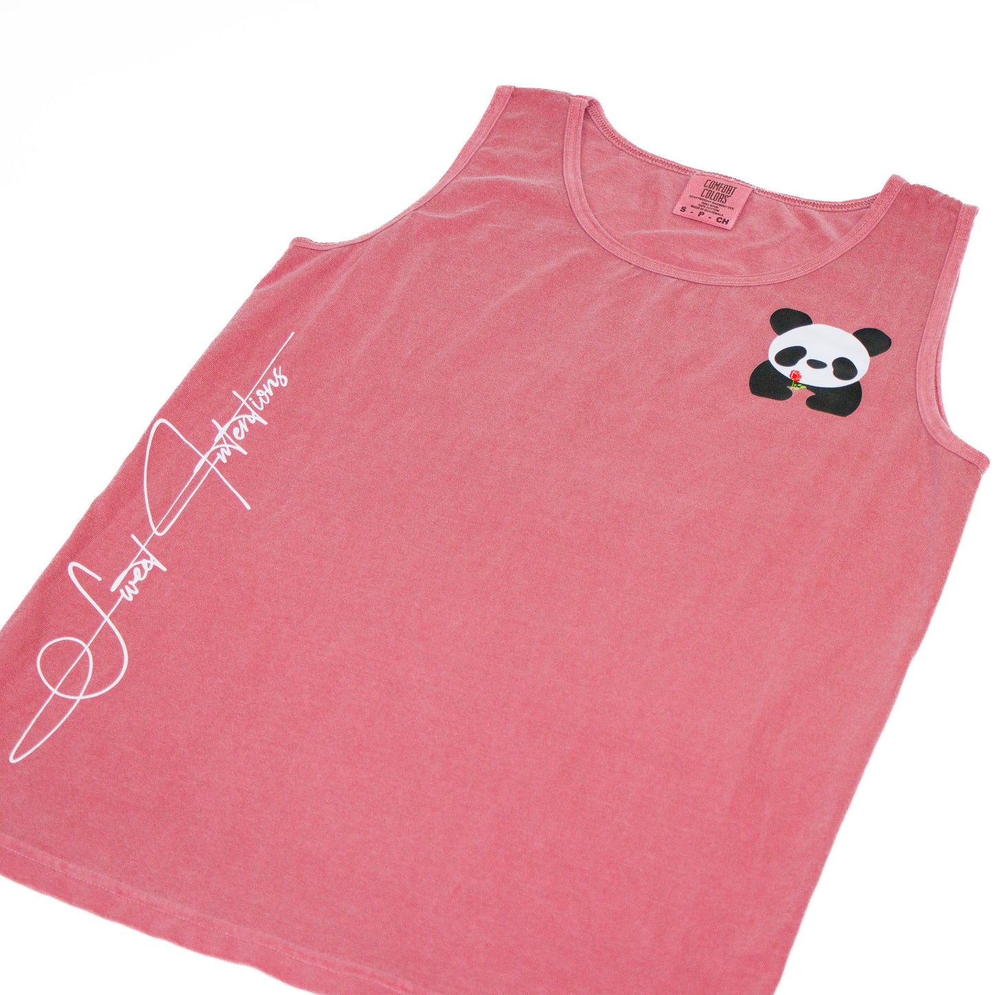 Jersey Color washed Tank Top (Brick Color)