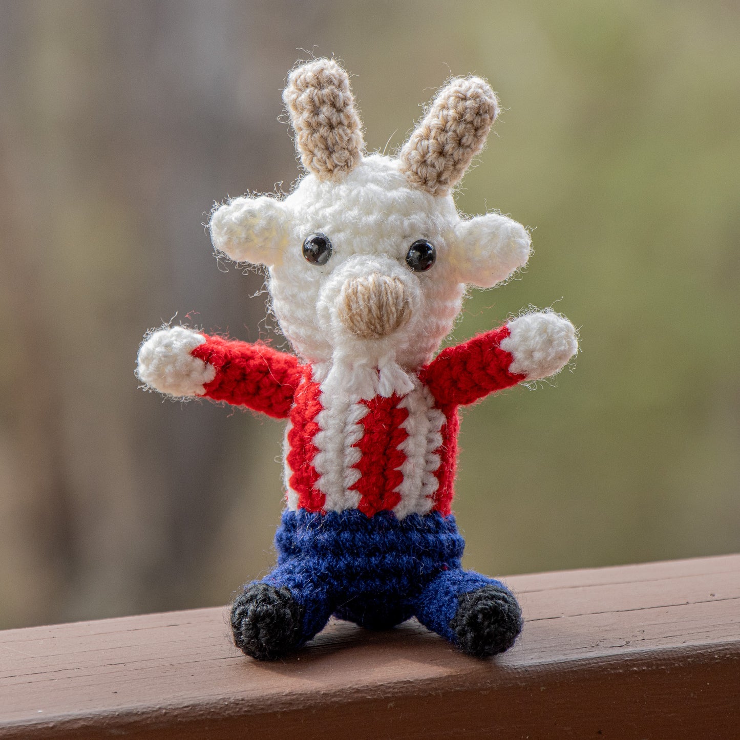 (MINI) Chivas del Guadalajara Crochet Goat Mascot Key Chain