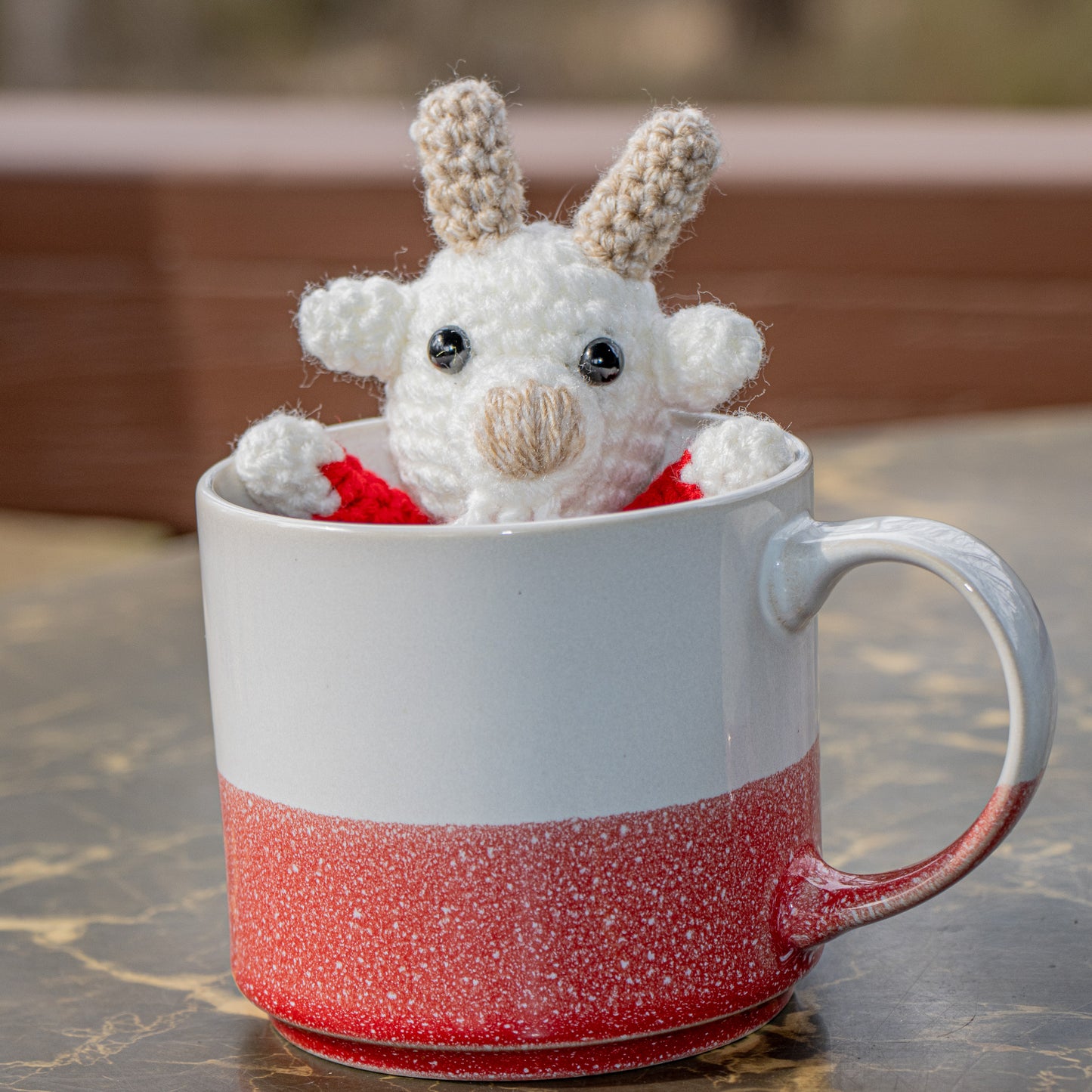 (MINI) Chivas del Guadalajara Crochet Goat Mascot Key Chain