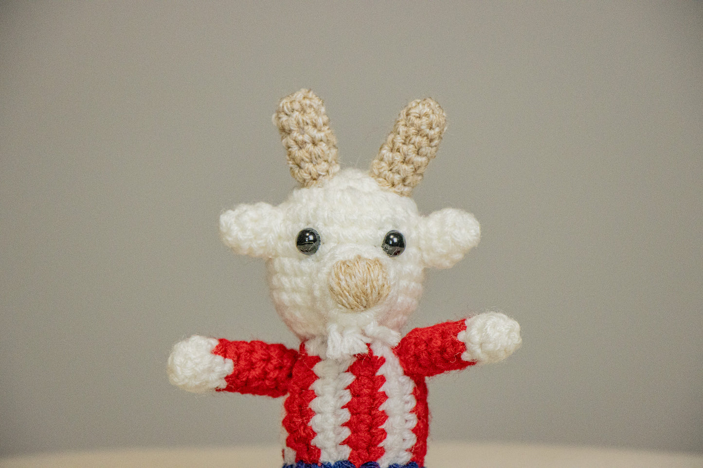 (MINI) Chivas del Guadalajara Crochet Goat Mascot Key Chain