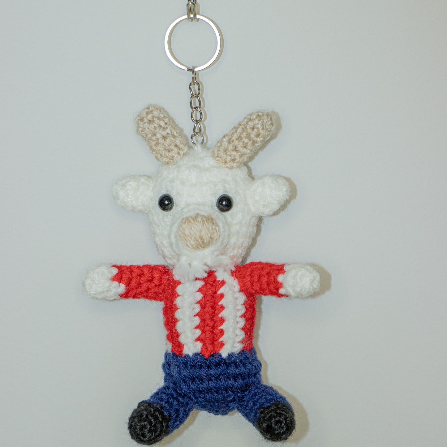 (MINI) Chivas del Guadalajara Crochet Goat Mascot Key Chain