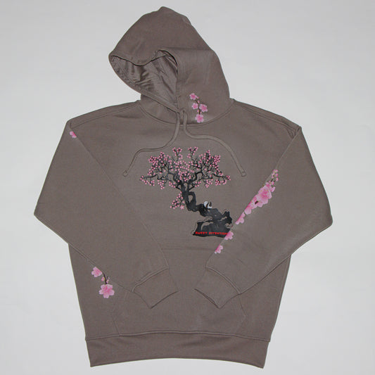 Blane Hoodie cherry blossom tree with accents