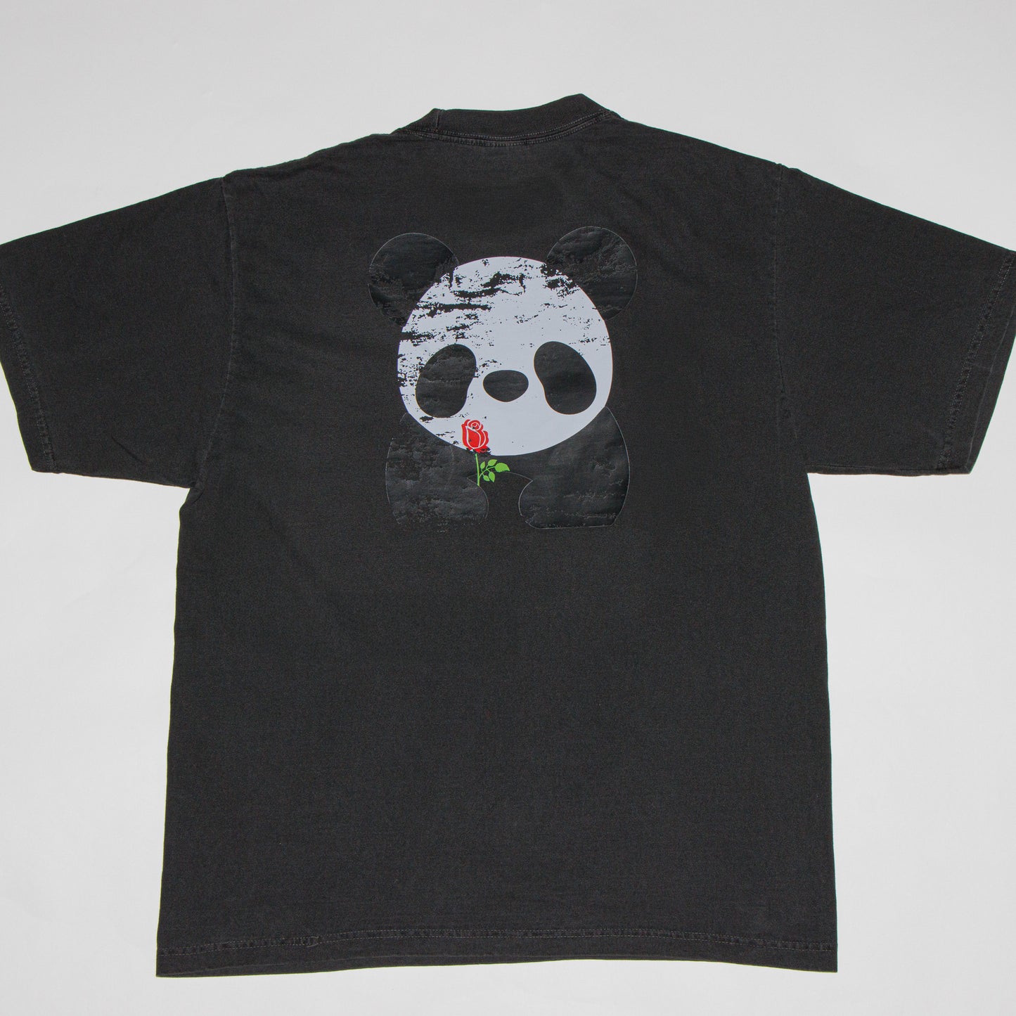 Boxy Arie t-shirt with Sweet Intentions distressed Panda
