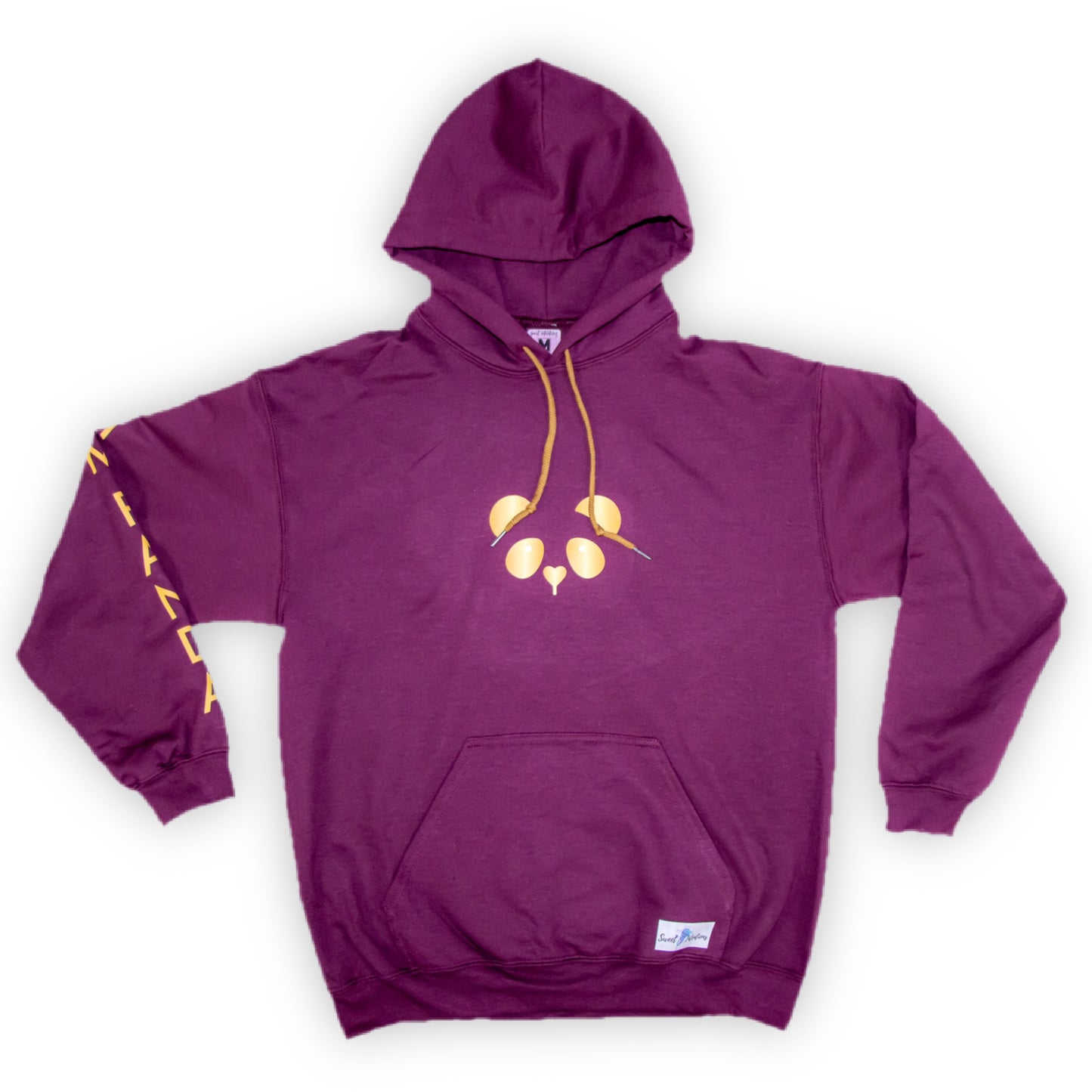 Gold Panda Hoodie (Maroon)