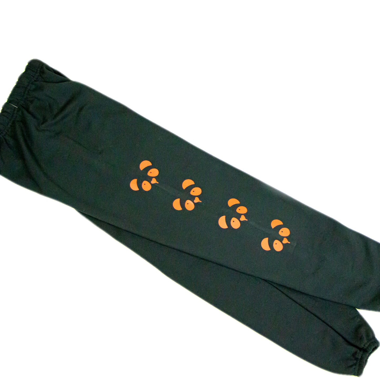 Panda Graphic Sweat Pant Joggers (Black)