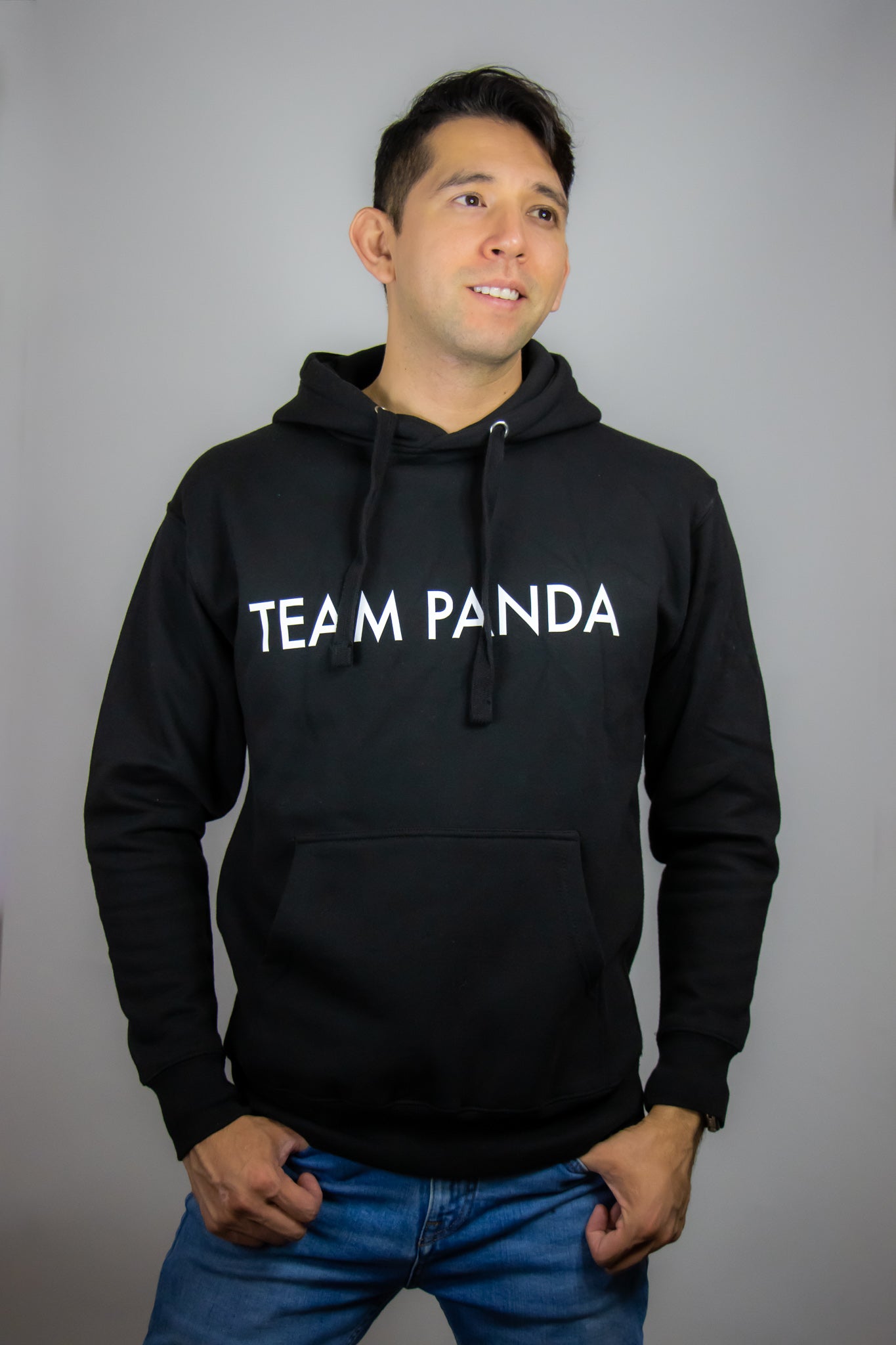 Black Team Panda Hoodie