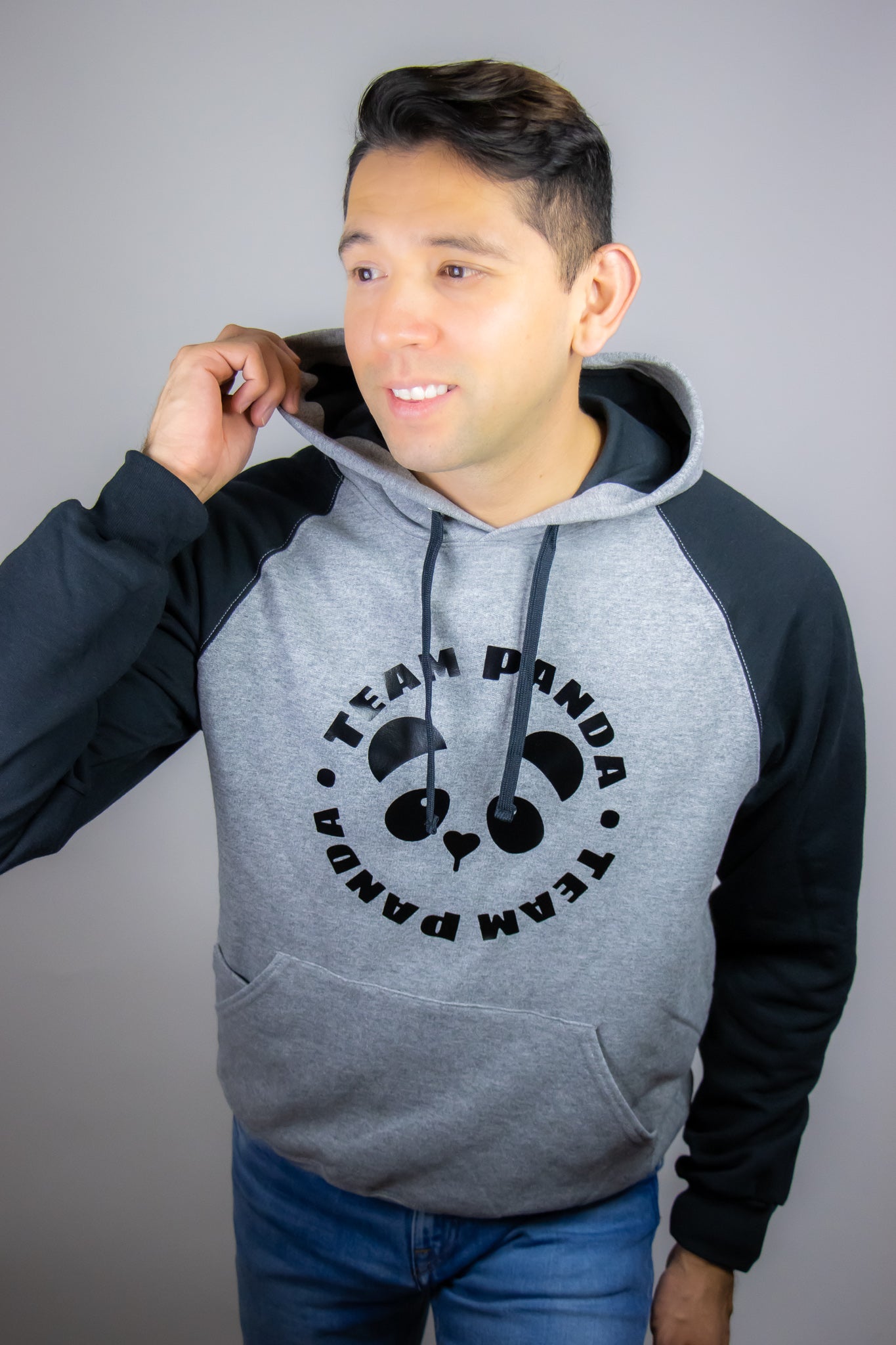 Black and Grey Hoodie