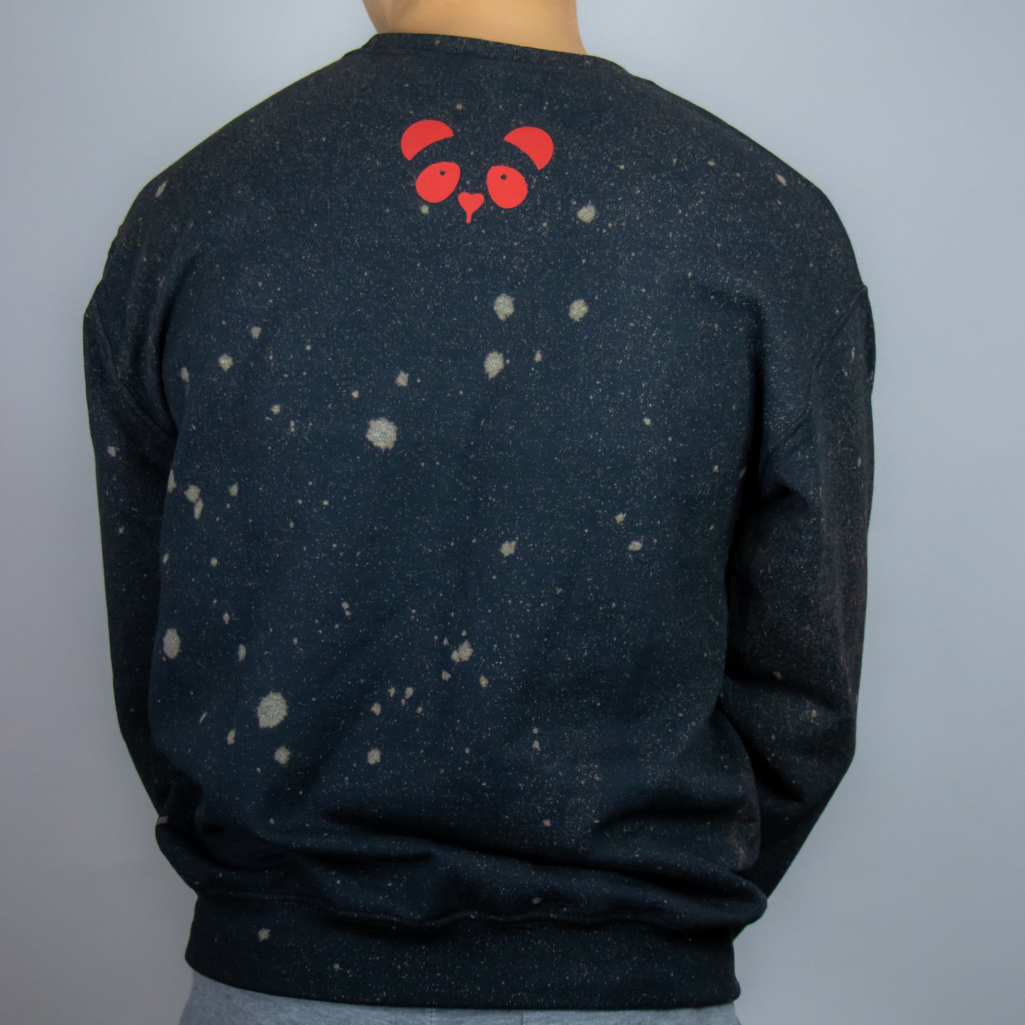 Bleach Crew Neck Sweater (Black)