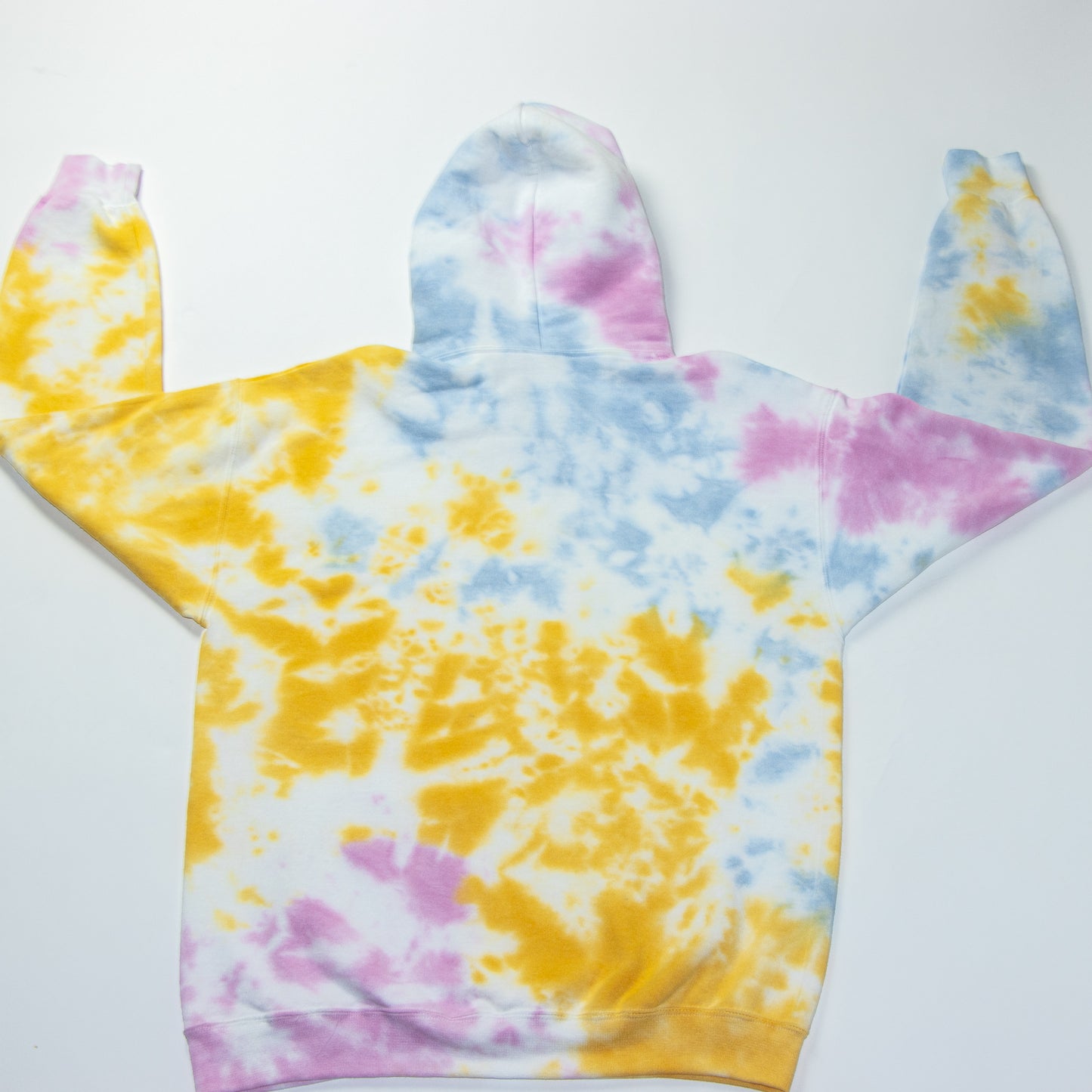 Team Panda Logo Hoodie (Blue, Pink, Yellow)