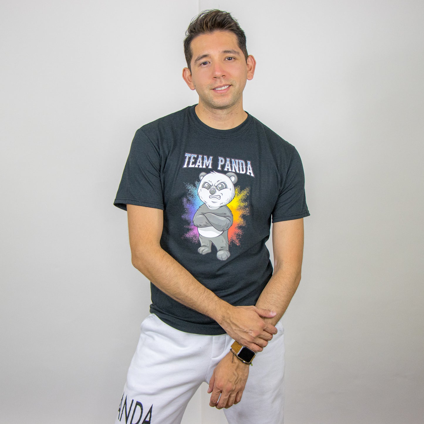 Team Panda Short sleeve t-shirt