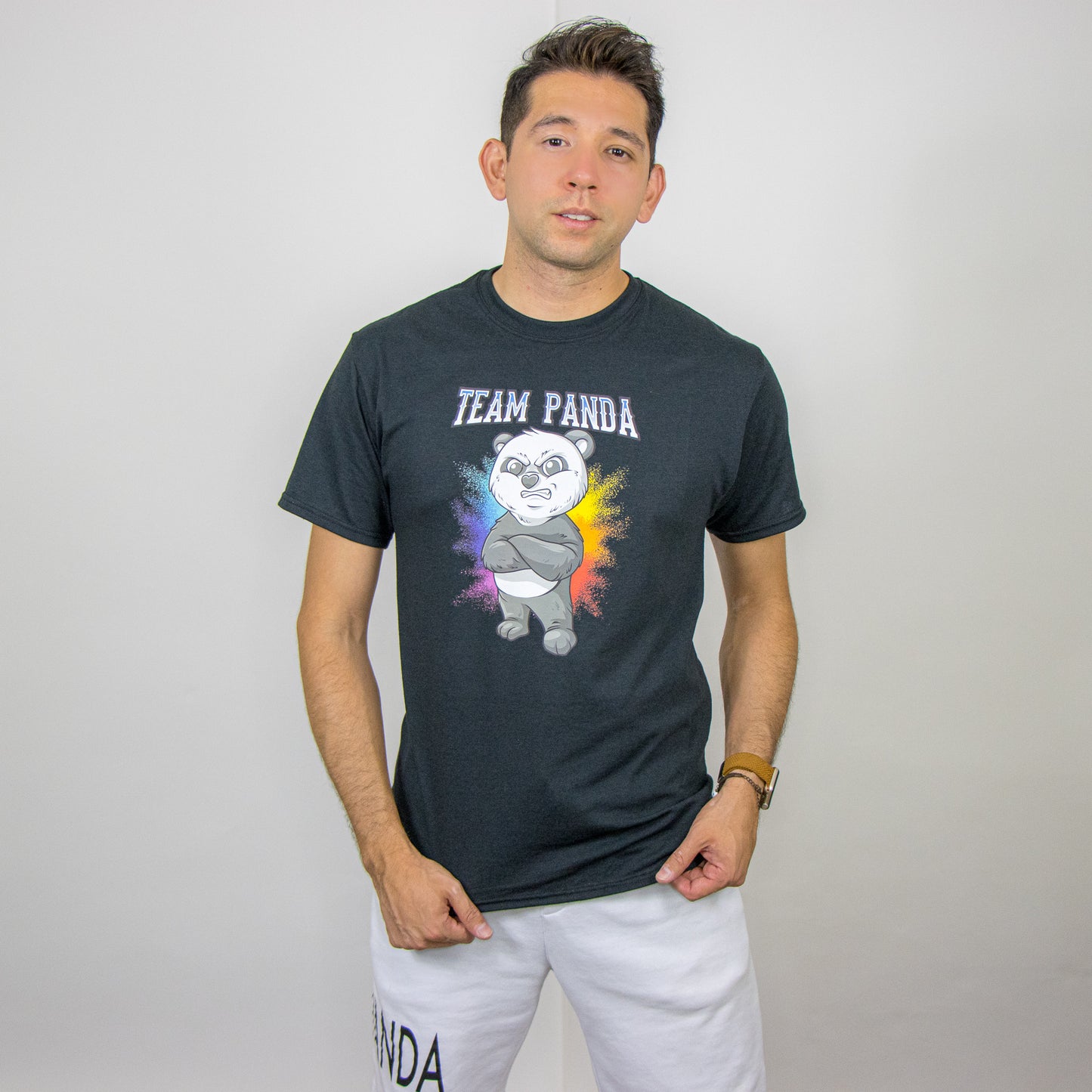 Team Panda Short sleeve t-shirt