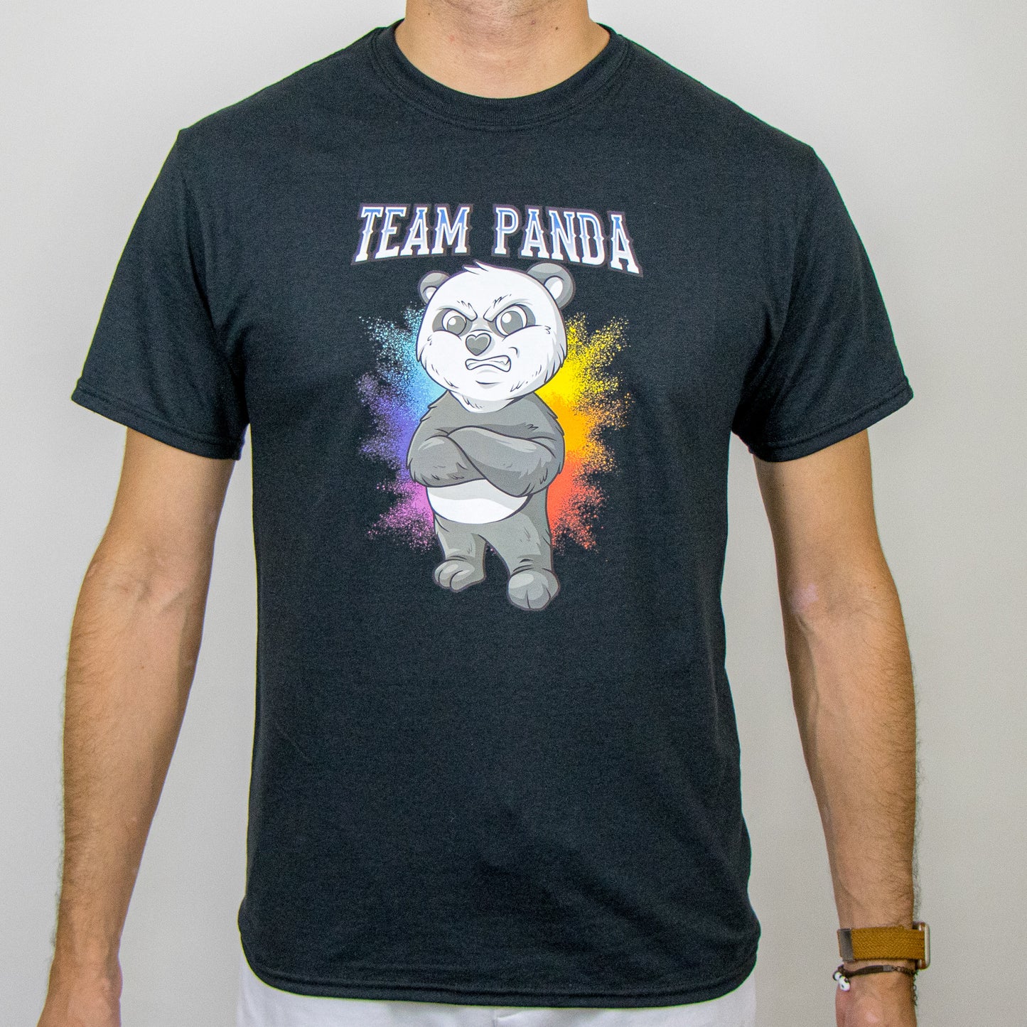 Team Panda Short sleeve t-shirt