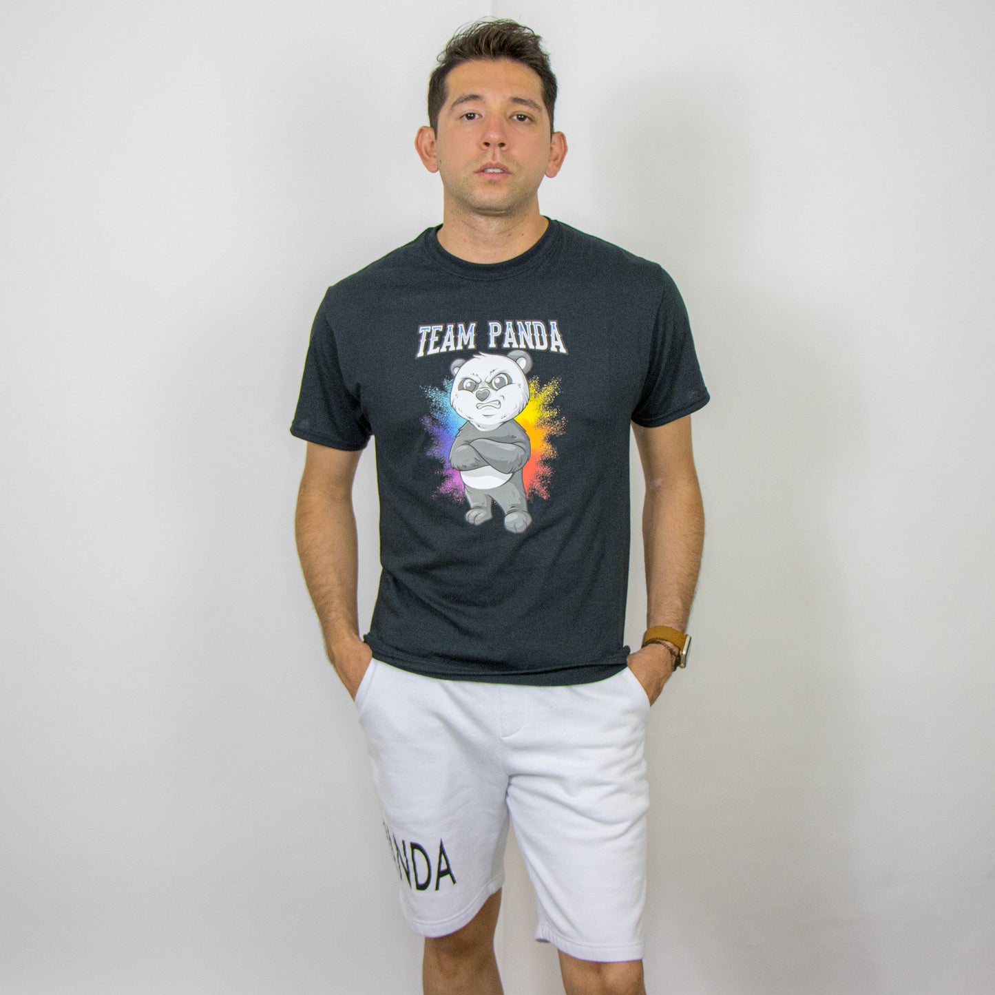 Team Panda Short sleeve t-shirt