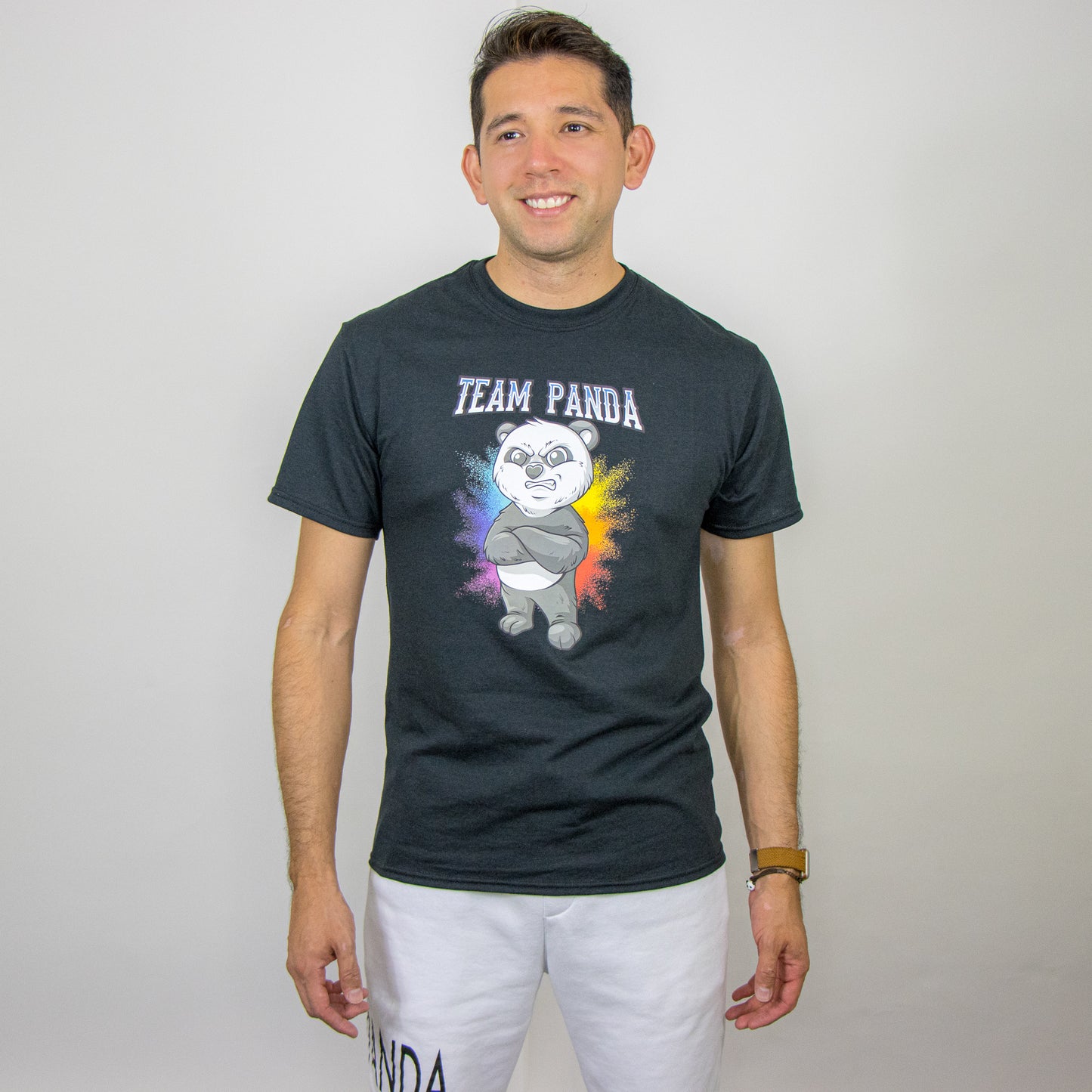 Team Panda Short sleeve t-shirt