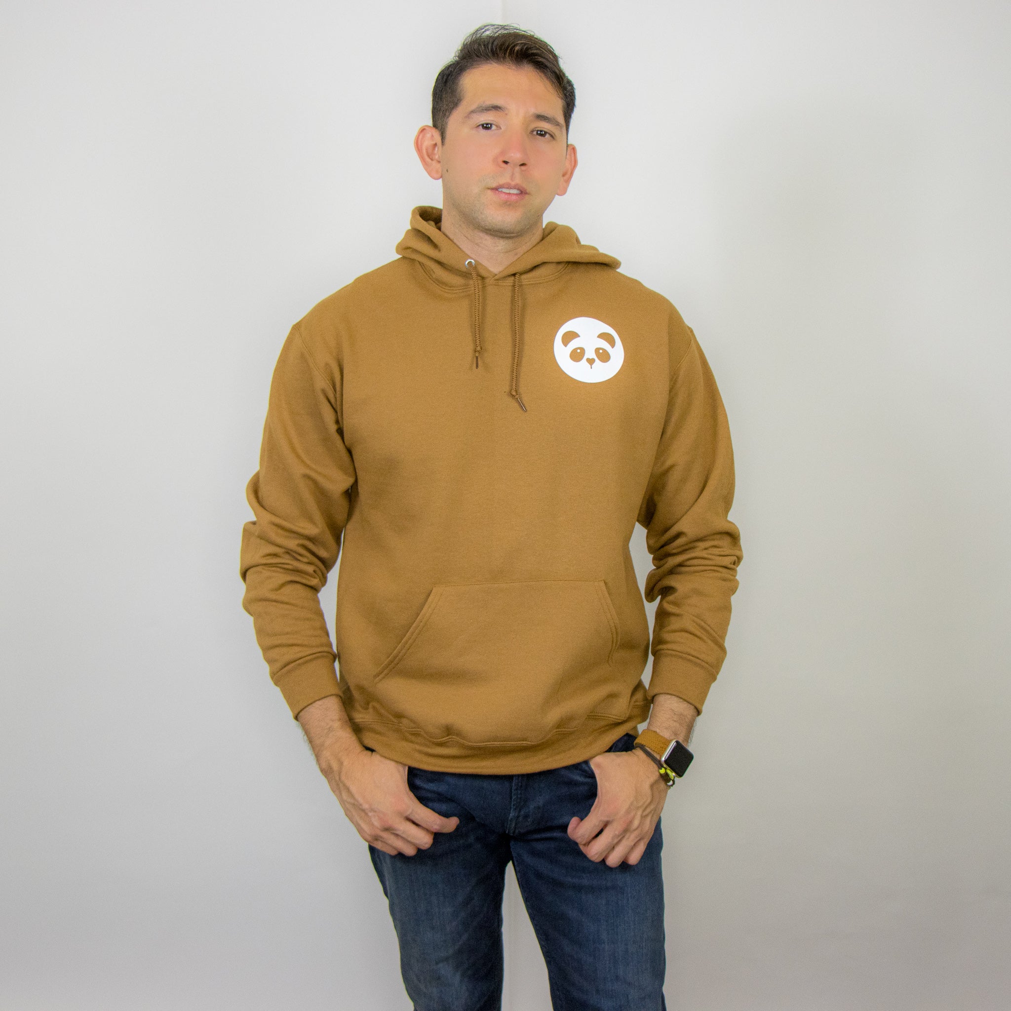 Pullover Team Panda Graphic Hoodie (Sun Yellow) – Sweet Intentions