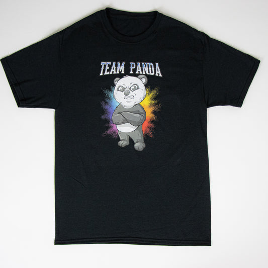 Team Panda Short sleeve t-shirt