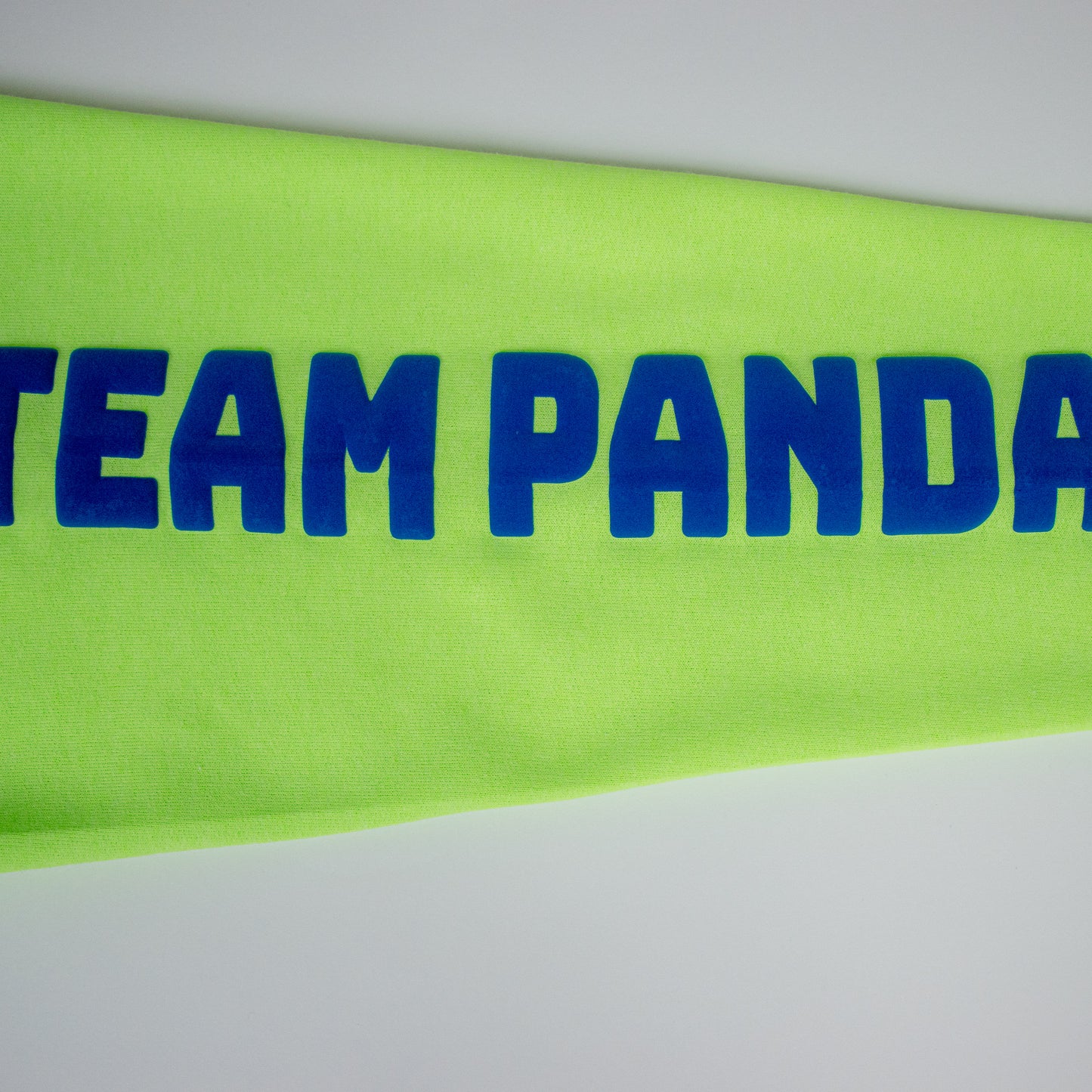 Special Edition Team Panda Pullover Hoodie (Neon Green) From the New Fall Panda Collection