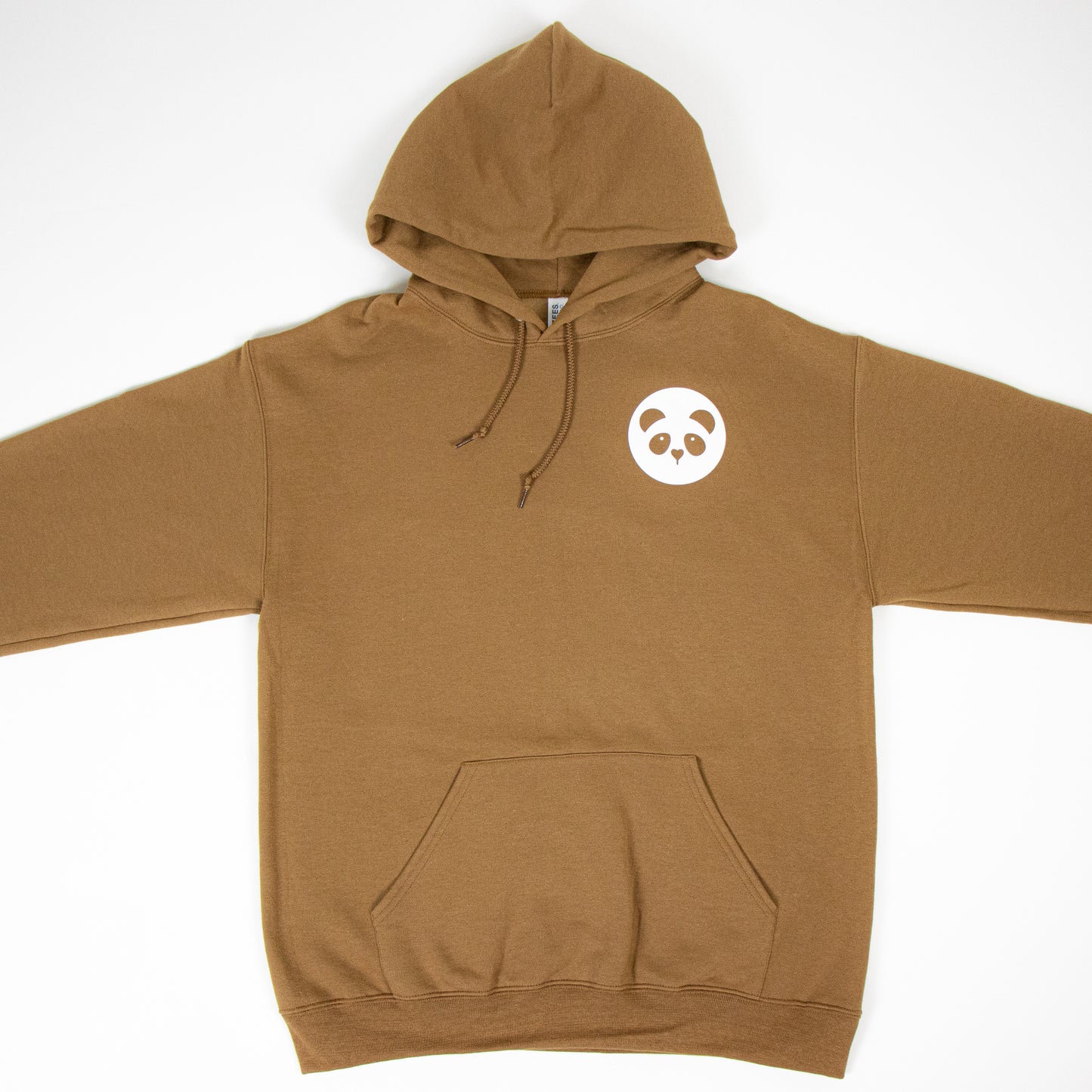 Brown Team Panda Hoodie w/ pocket