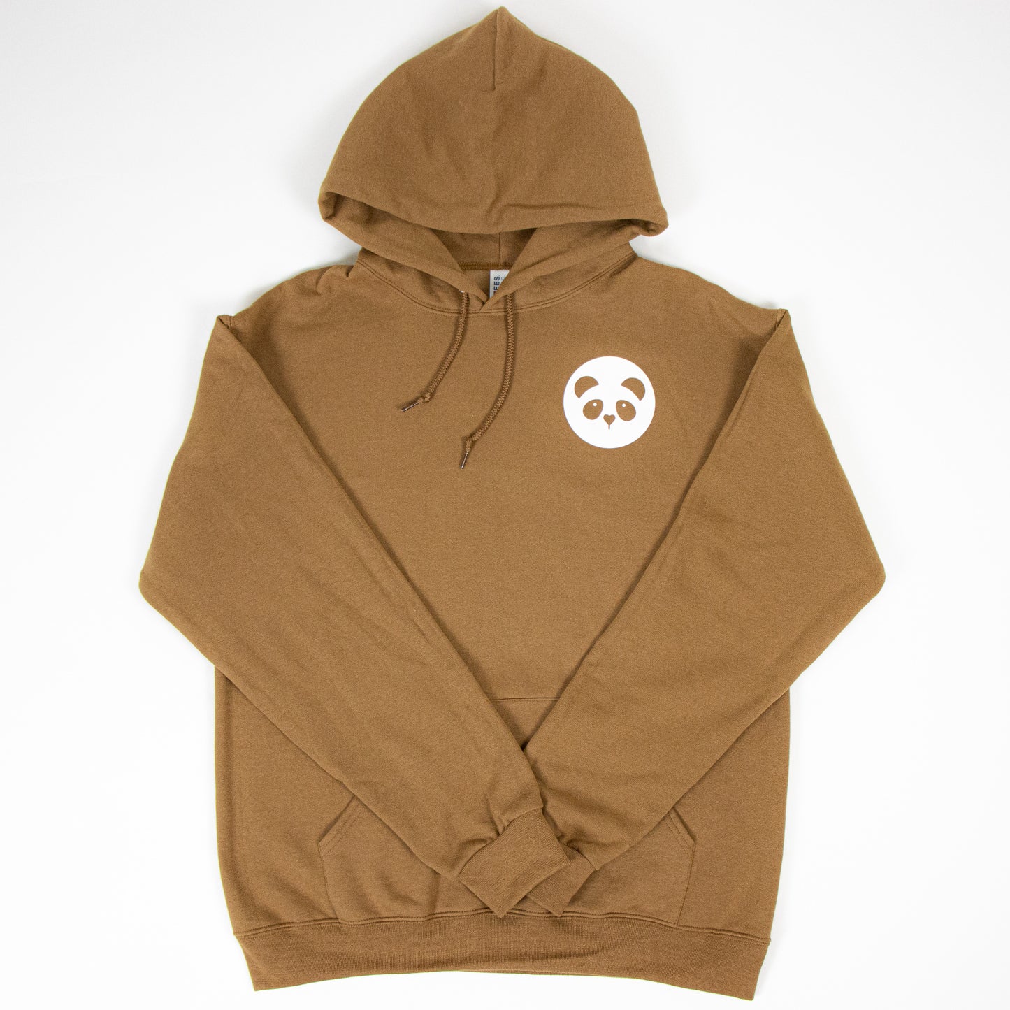 Brown Team Panda Hoodie w/ pocket