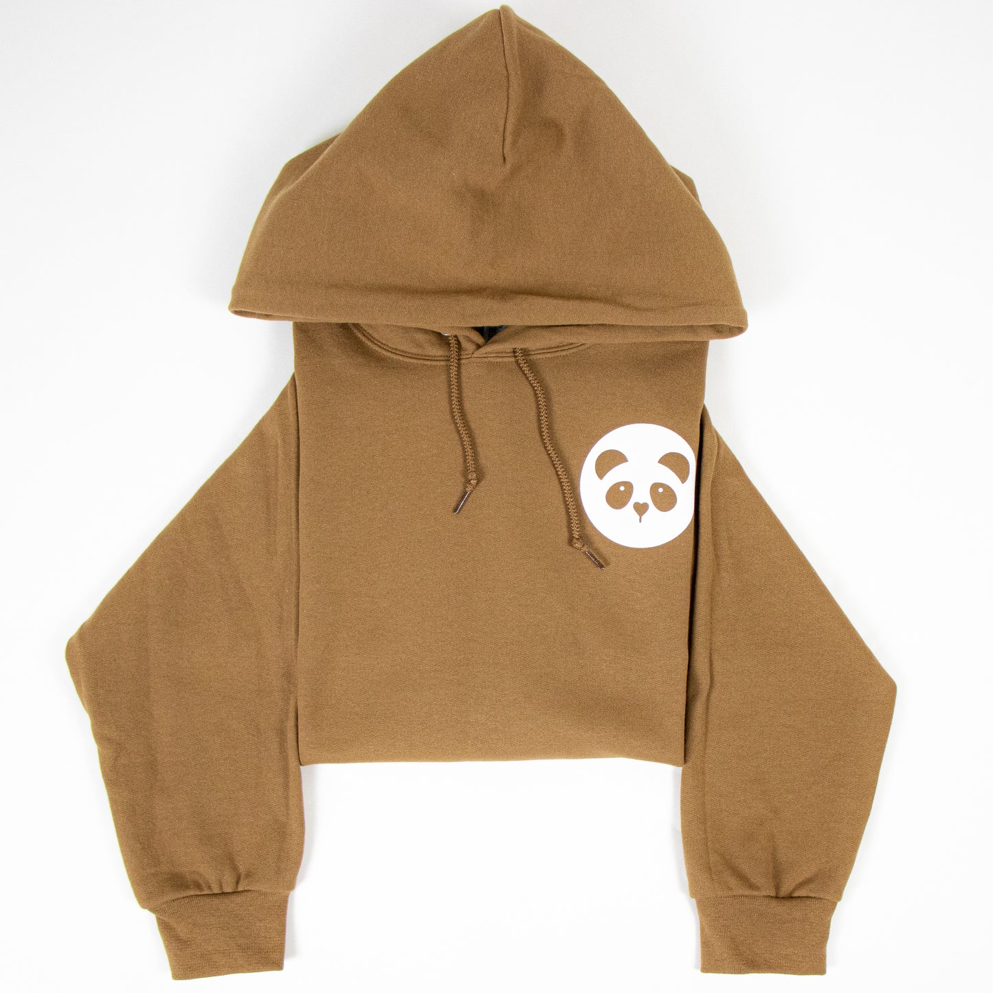 Brown Team Panda Hoodie w/ pocket