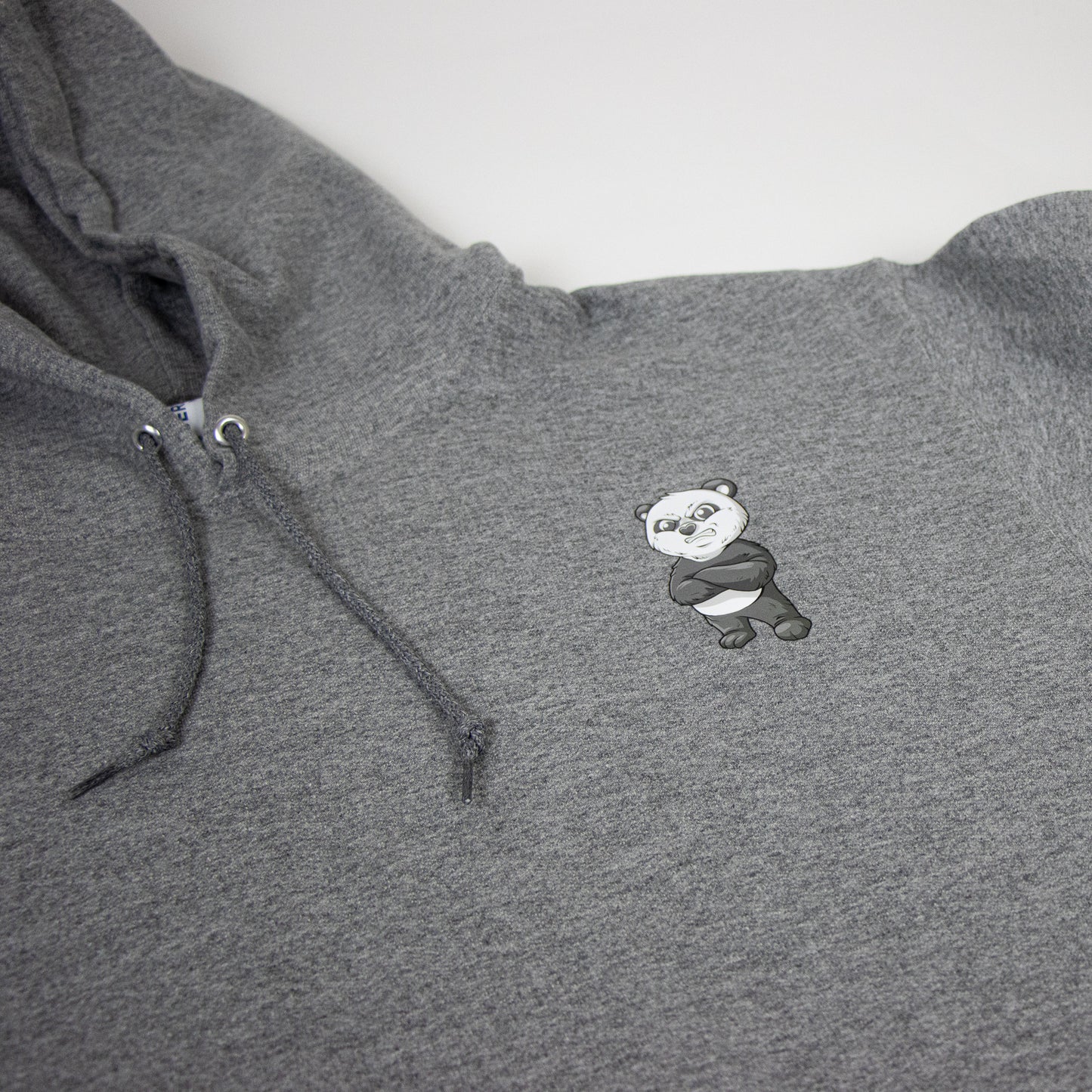 New Team Panda Pullover Hoodie (Gray) From the New Fall Panda Collection