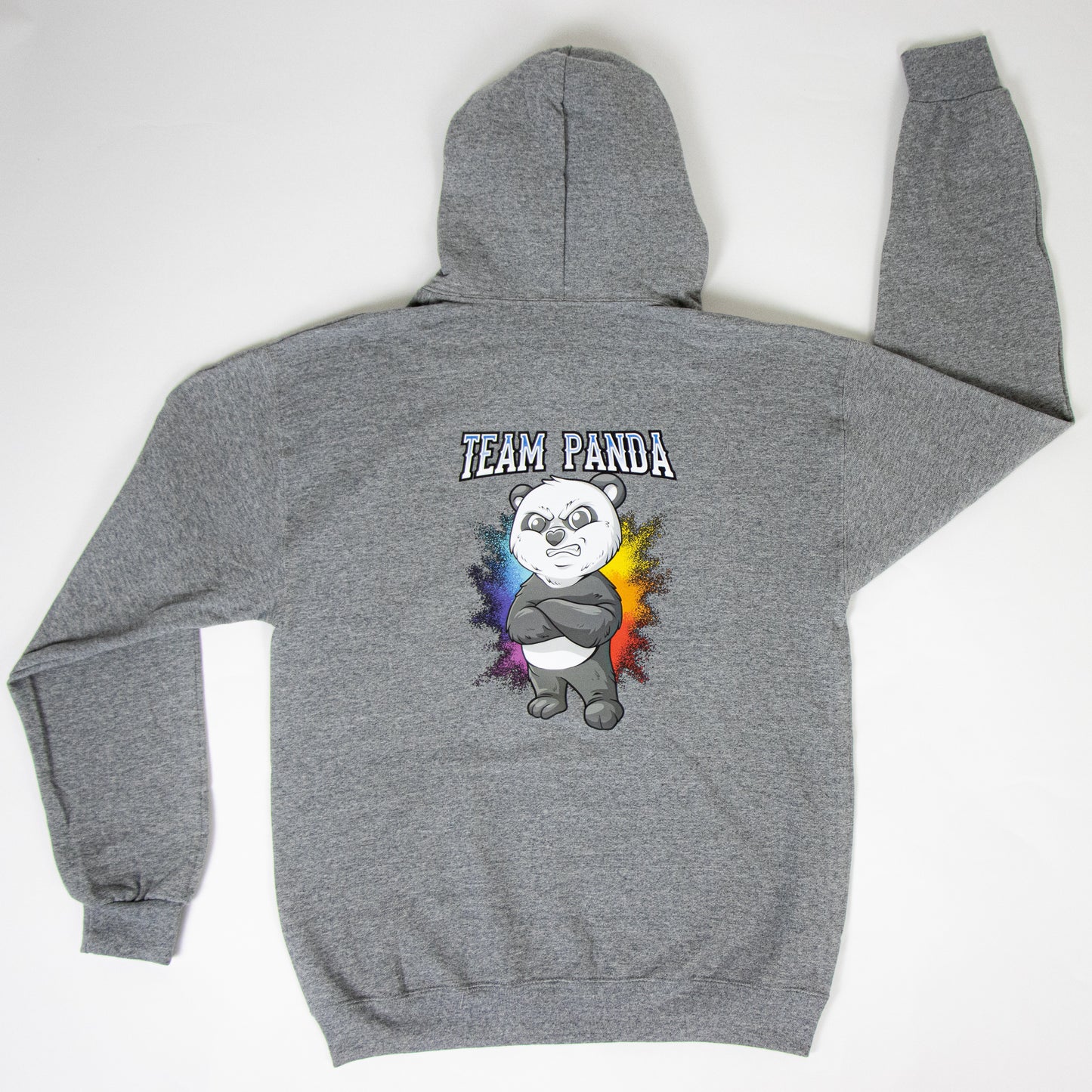 New Team Panda Pullover Hoodie (Gray) From the New Fall Panda Collection